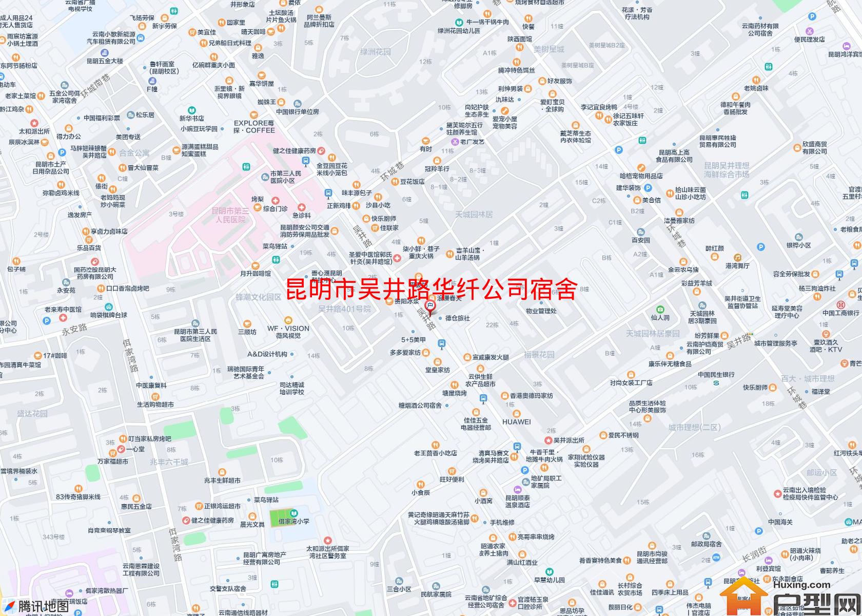 吴井路华纤公司宿舍小区 - 户型网