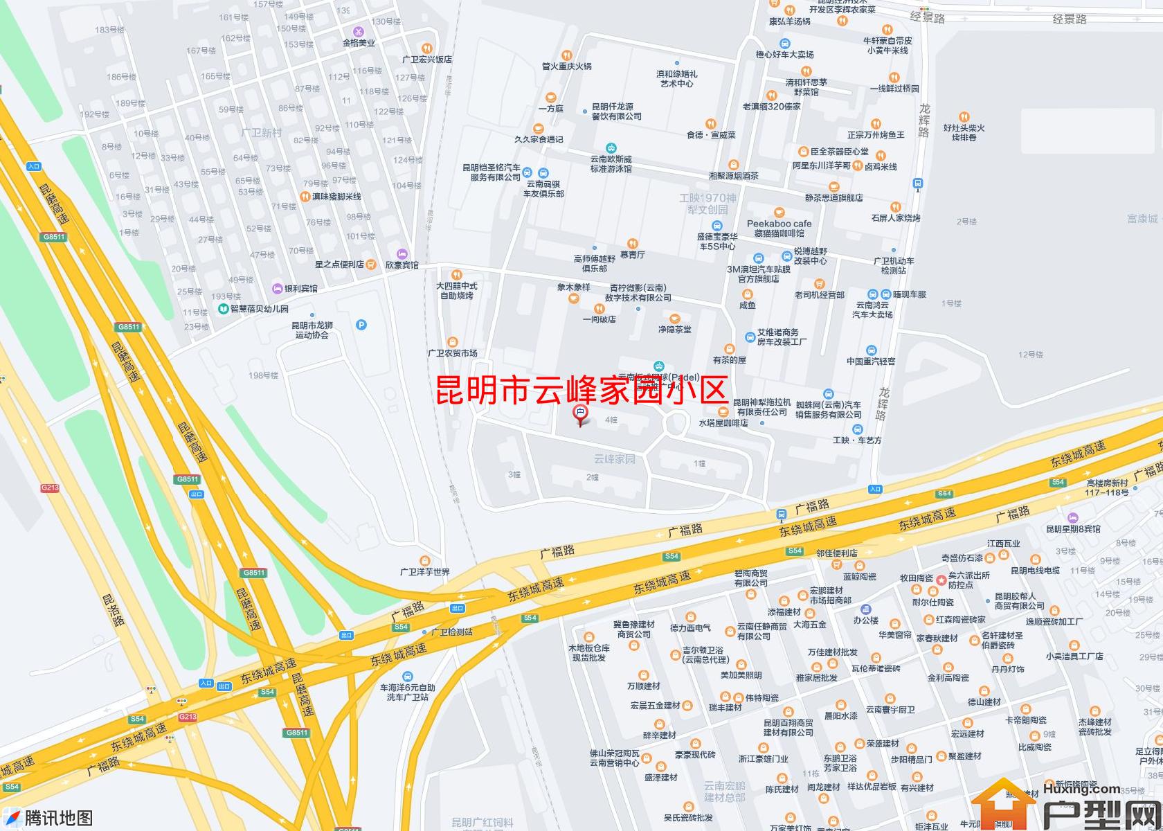 云峰家园小区小区 - 户型网