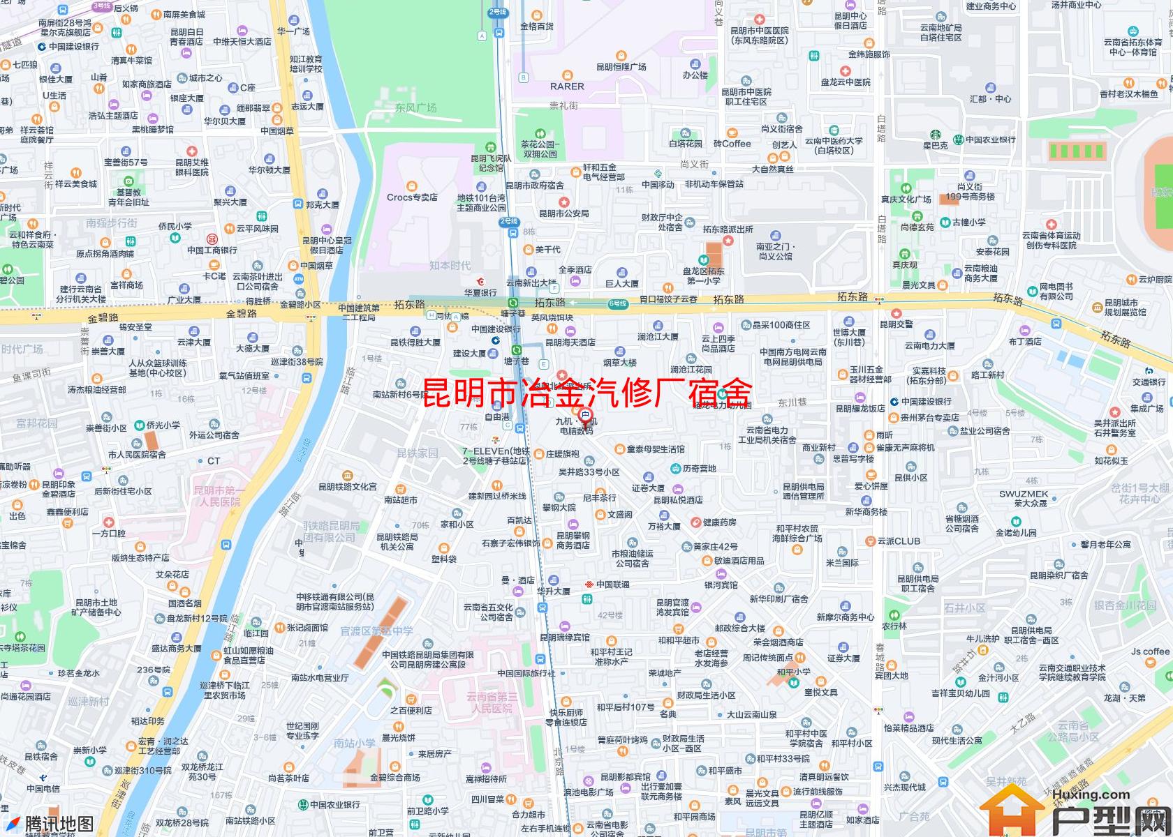 冶金汽修厂宿舍小区 - 户型网