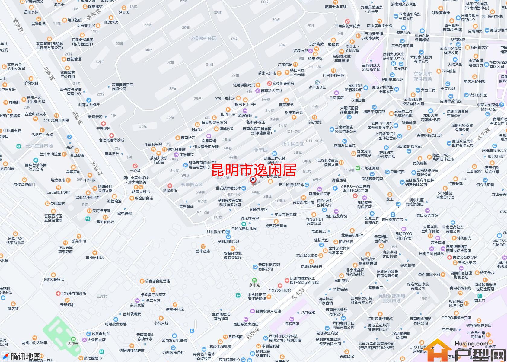 逸闲居小区 - 户型网