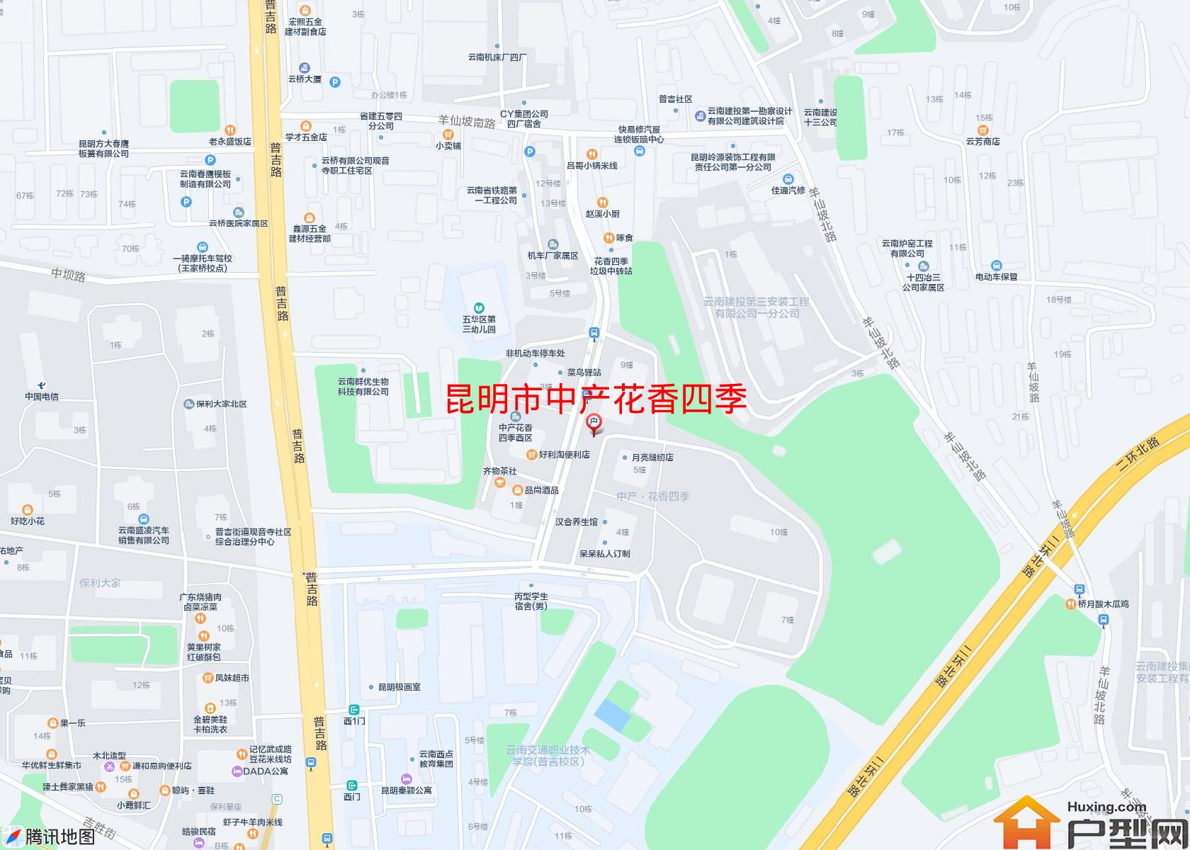 中产花香四季小区 - 户型网