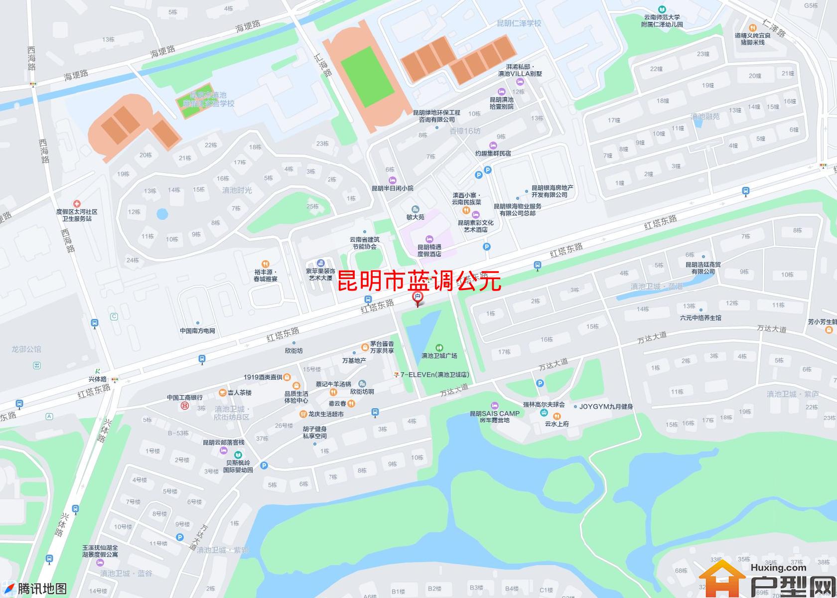 蓝调公元小区 - 户型网