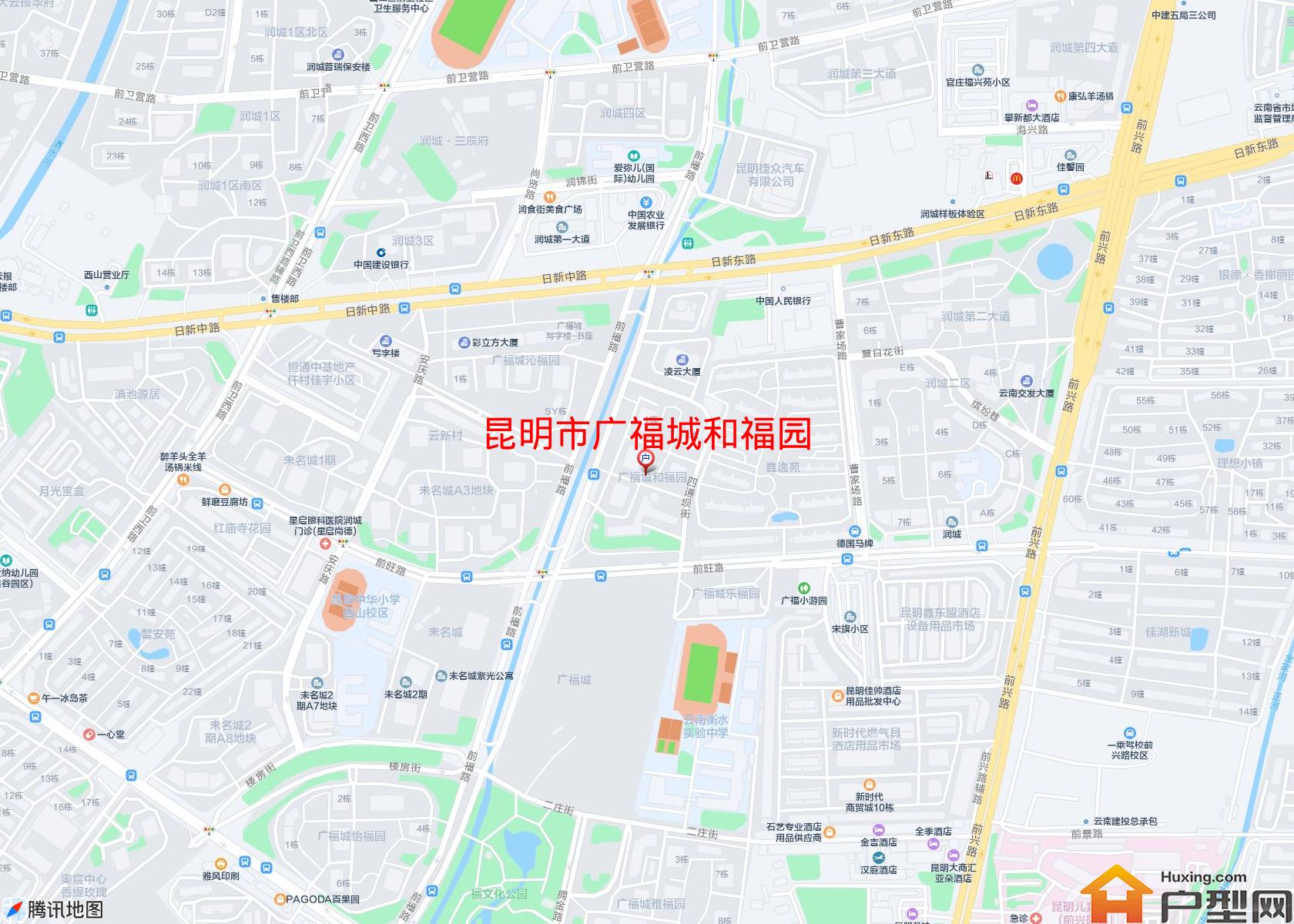广福城和福园小区 - 户型网