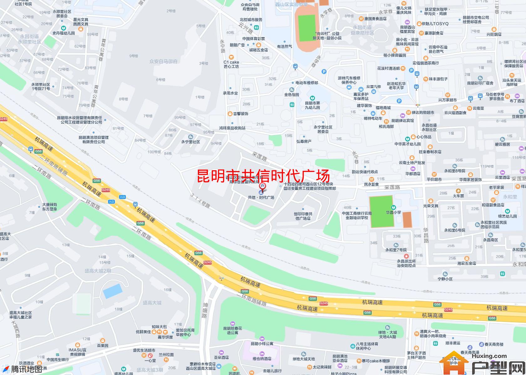共信时代广场小区 - 户型网