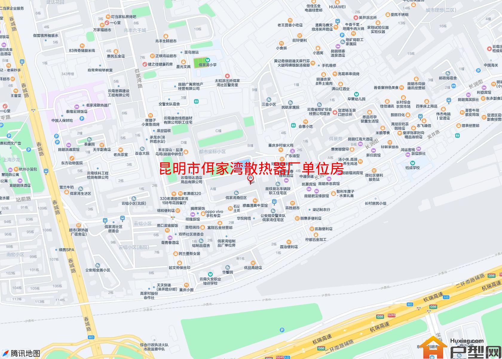 佴家湾散热器厂单位房小区 - 户型网
