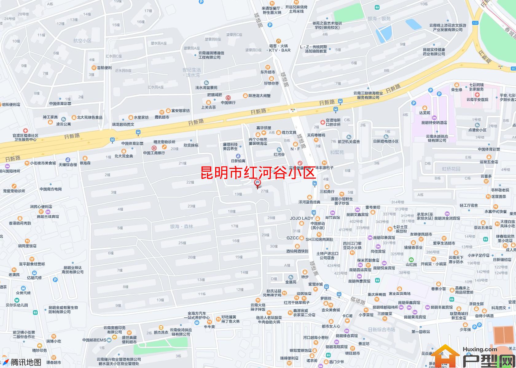 红河谷小区小区 - 户型网
