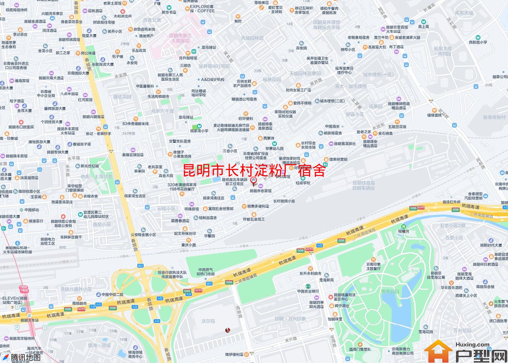 长村淀粉厂宿舍小区 - 户型网