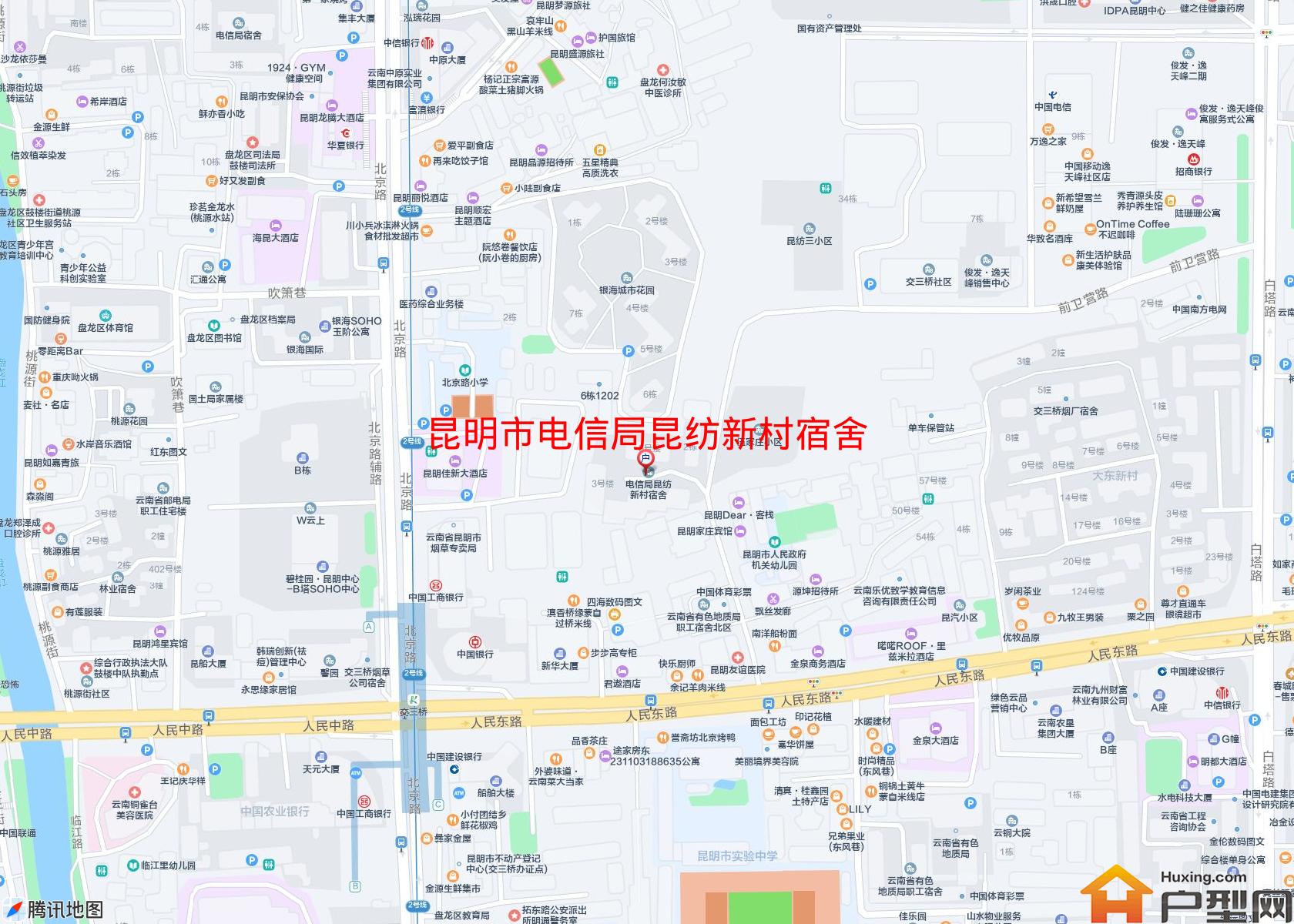 电信局昆纺新村宿舍小区 - 户型网