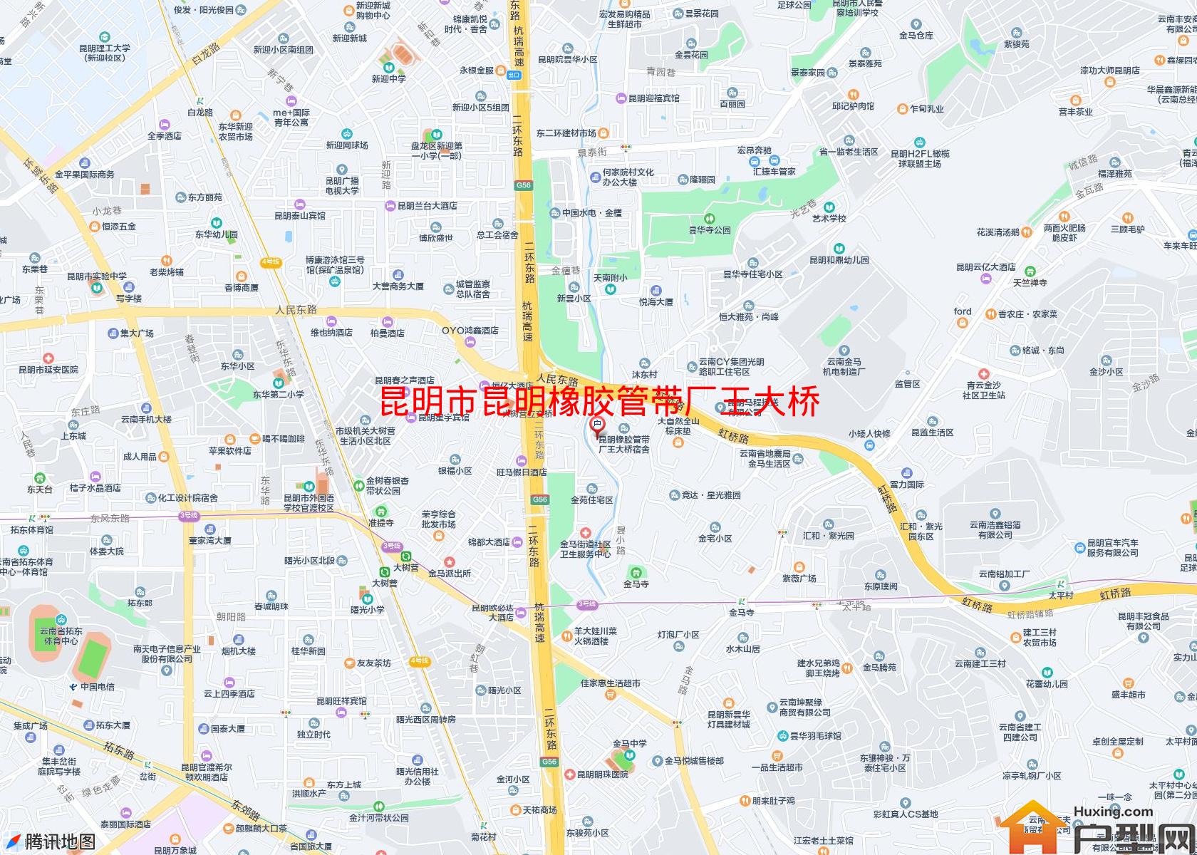 昆明橡胶管带厂王大桥宿舍小区 - 户型网