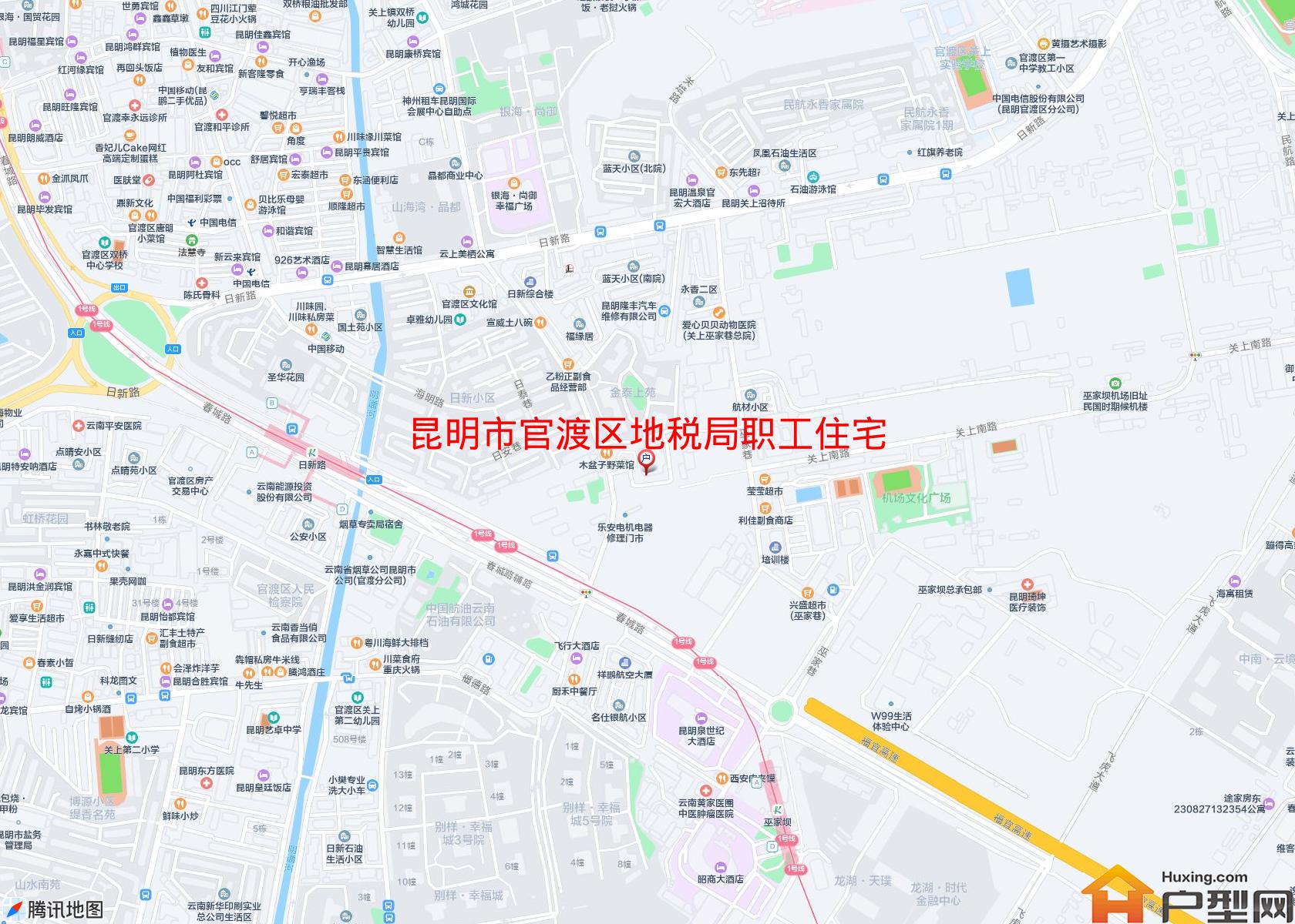 官渡区地税局职工住宅小区 - 户型网