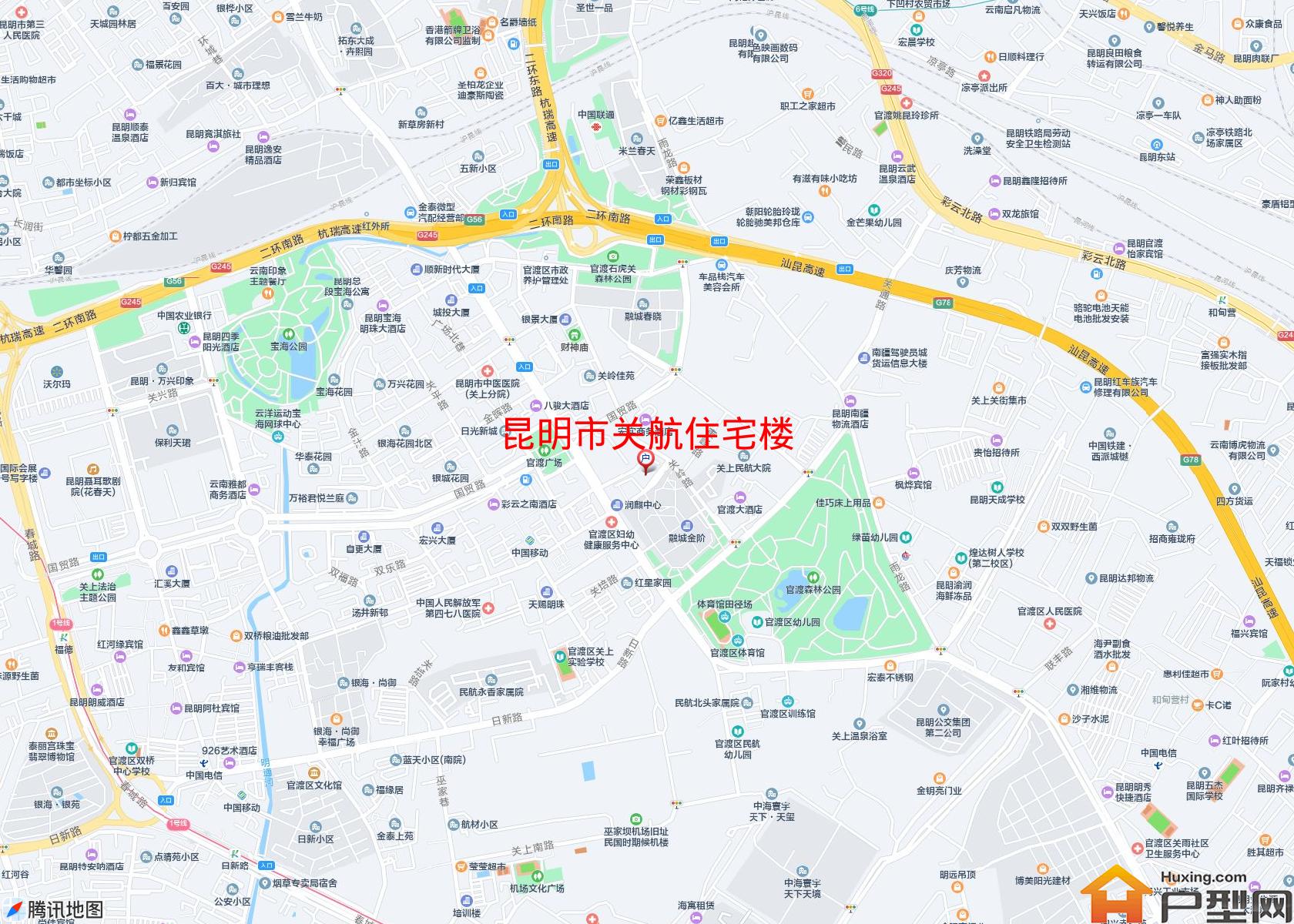 关航住宅楼小区 - 户型网