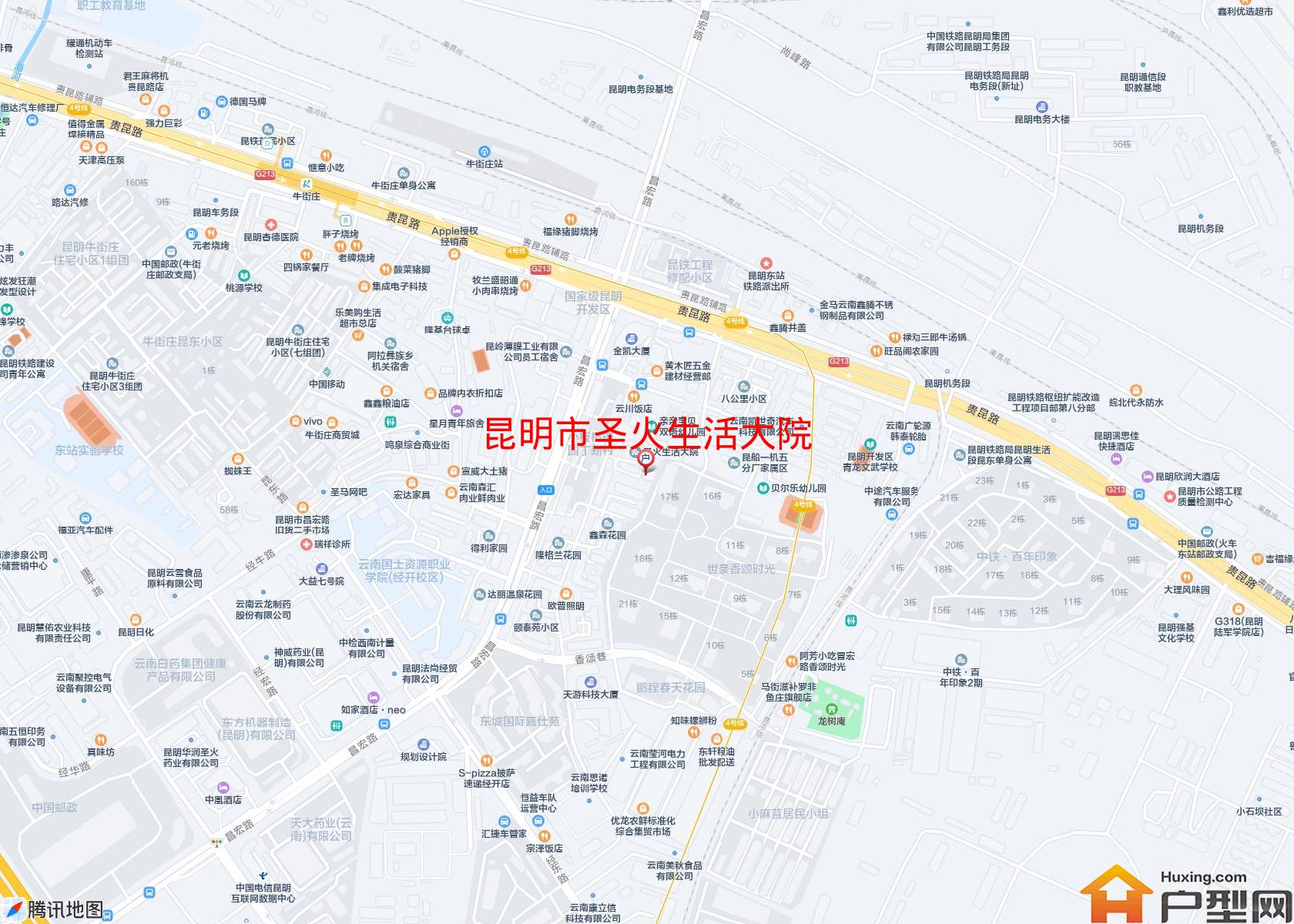圣火生活大院小区 - 户型网
