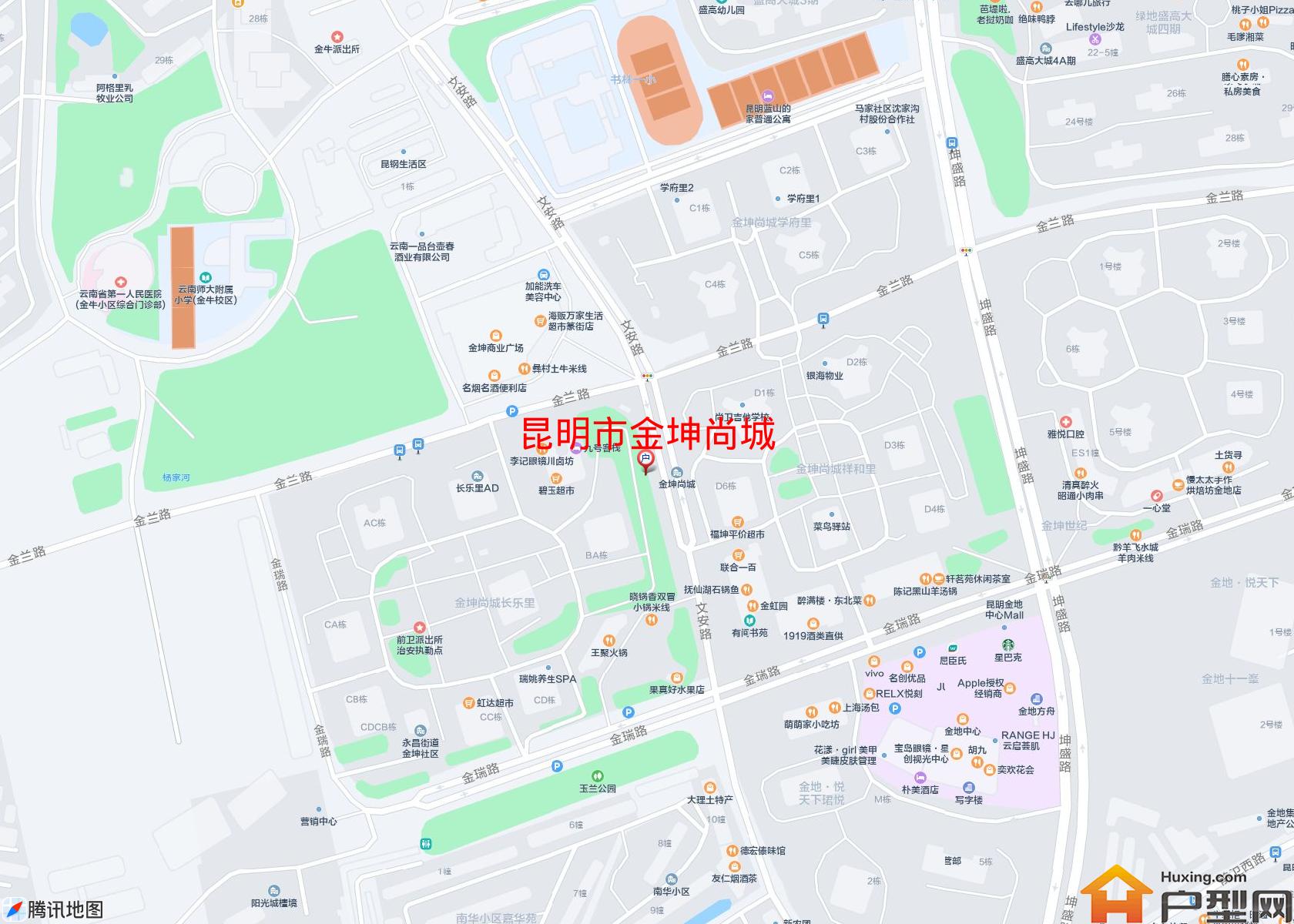金坤尚城小区 - 户型网