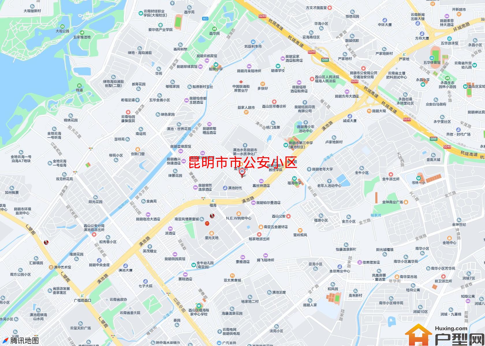 市公安小区小区 - 户型网