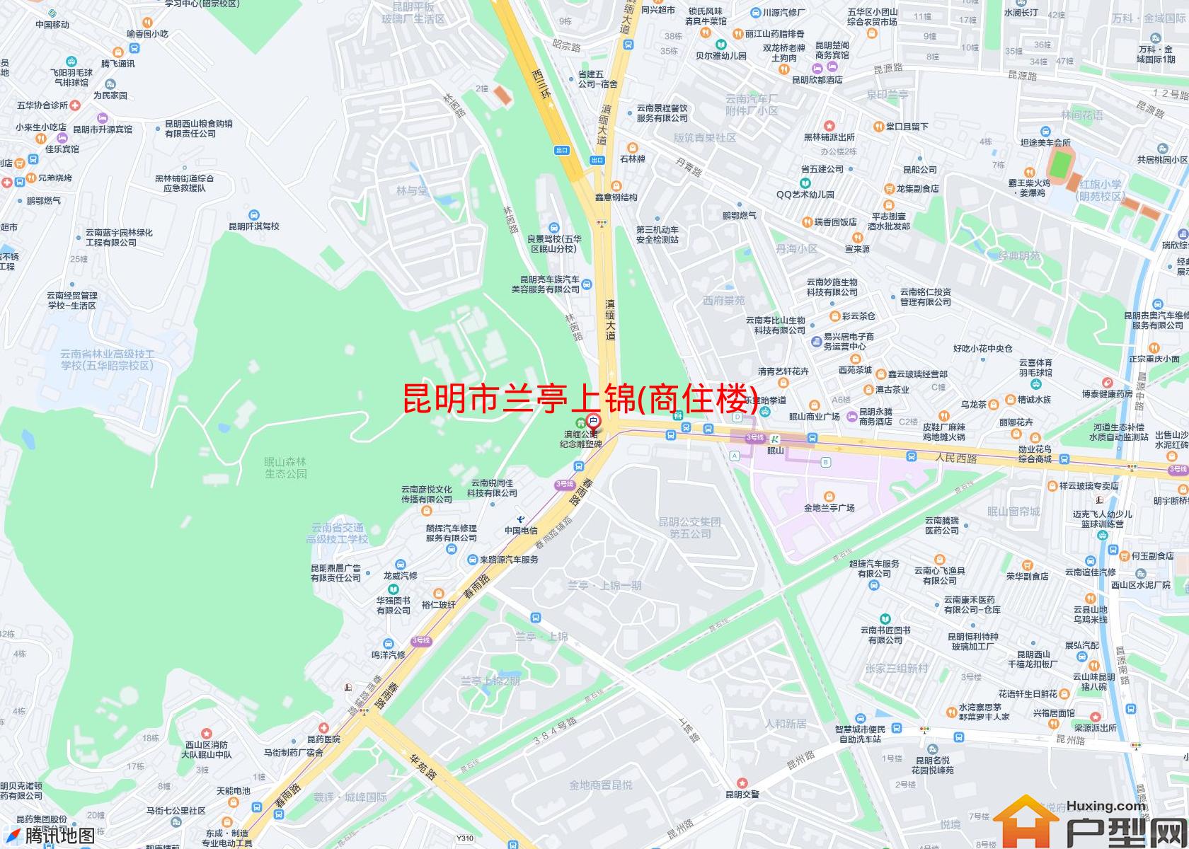 兰亭上锦(商住楼)小区 - 户型网