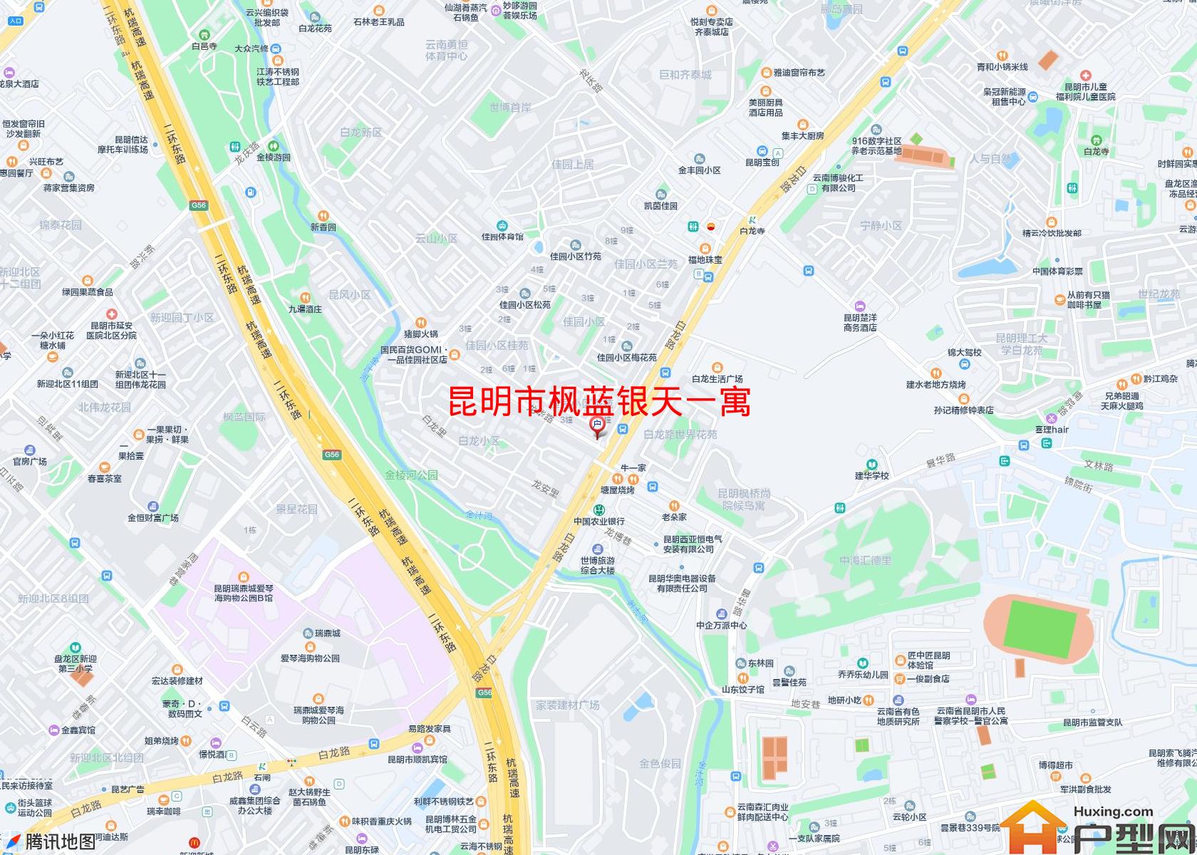 枫蓝银天一寓小区 - 户型网