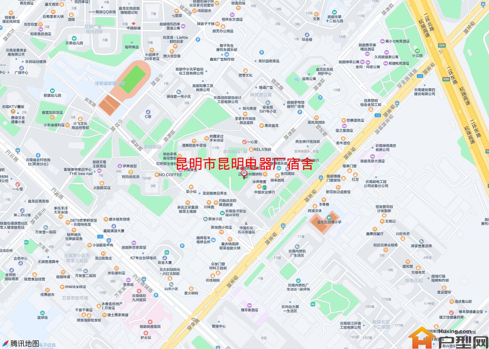 昆明电器厂宿舍小区 - 户型网