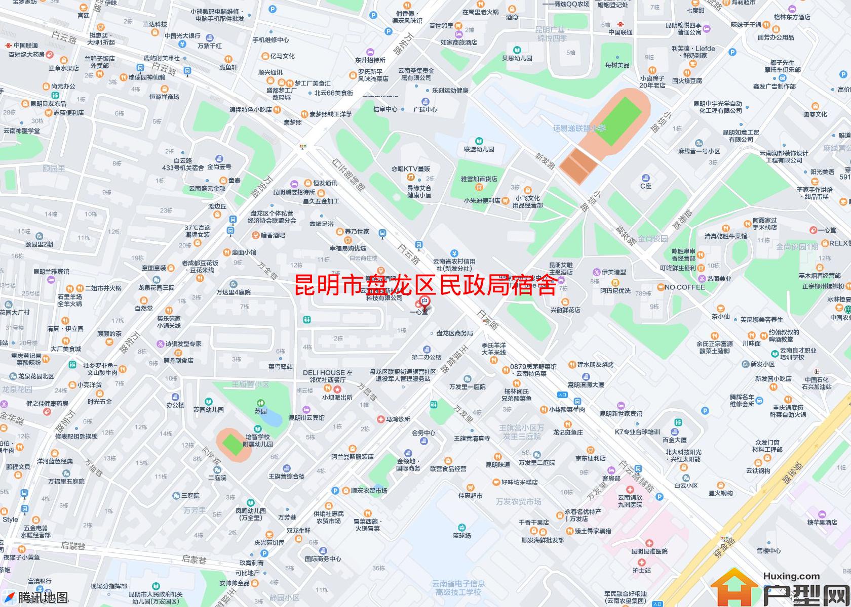 盘龙区民政局宿舍小区 - 户型网