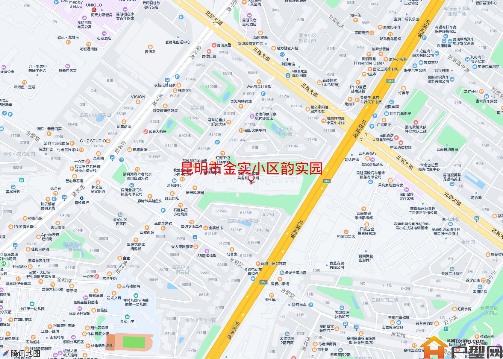 金实小区韵实园小区 - 户型网
