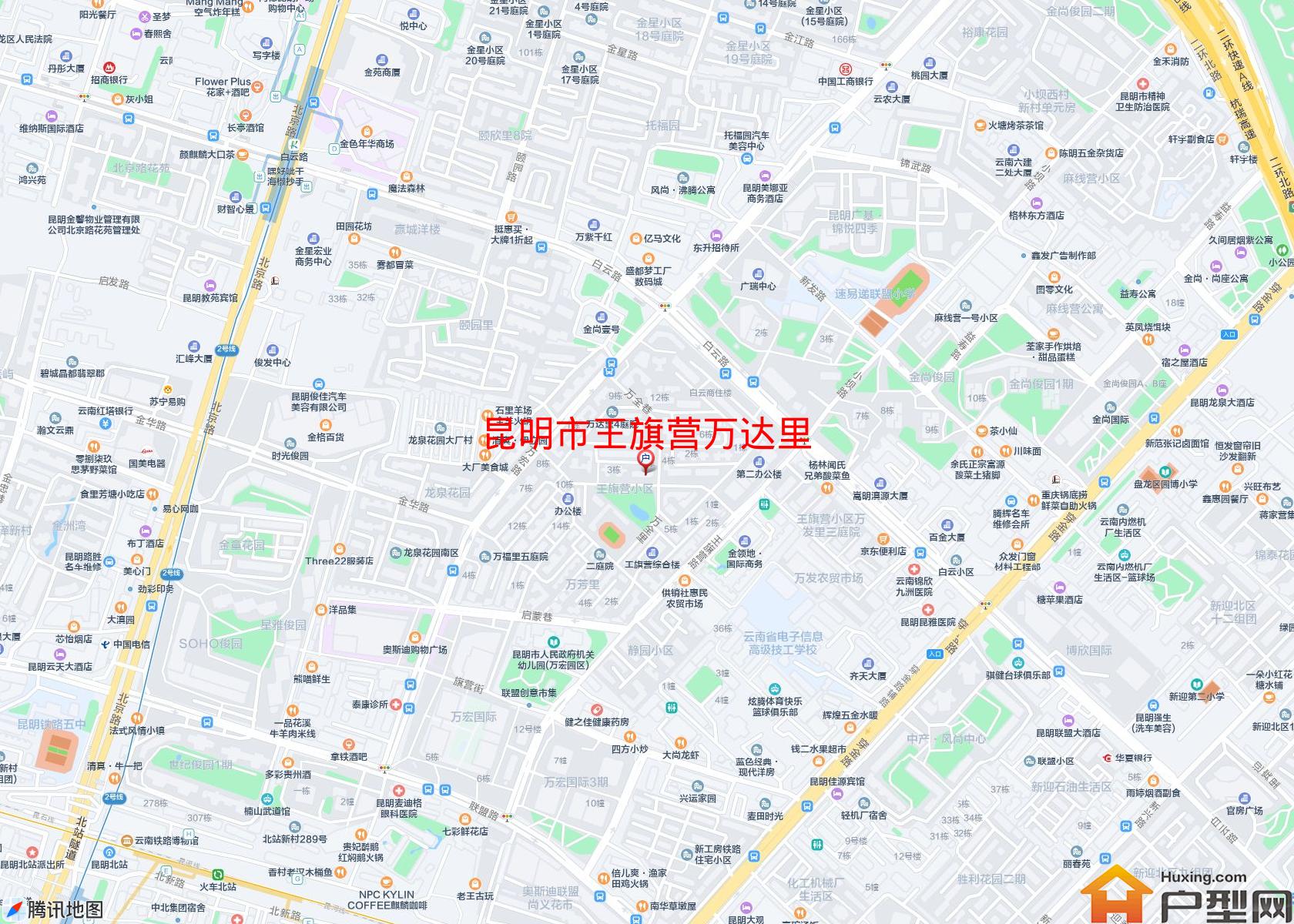 王旗营万达里小区 - 户型网