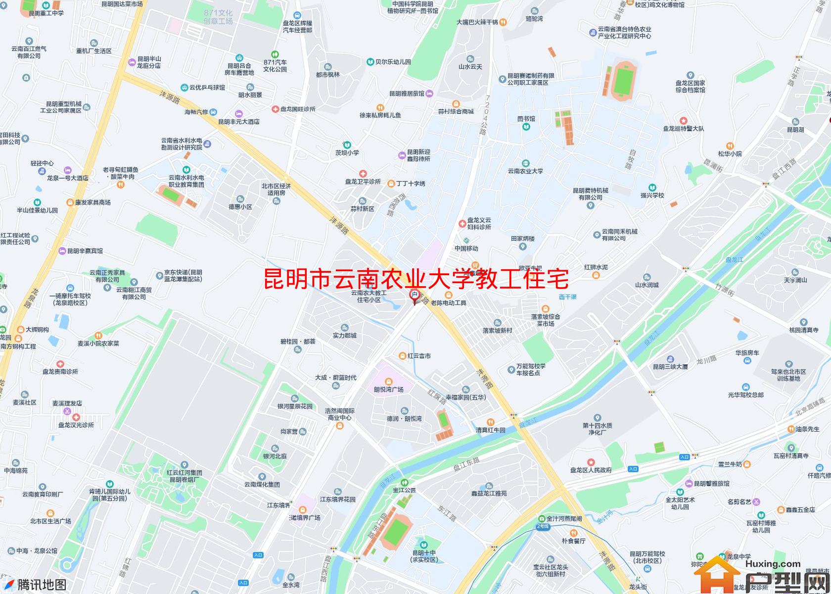 云南农业大学教工住宅小区小区 - 户型网