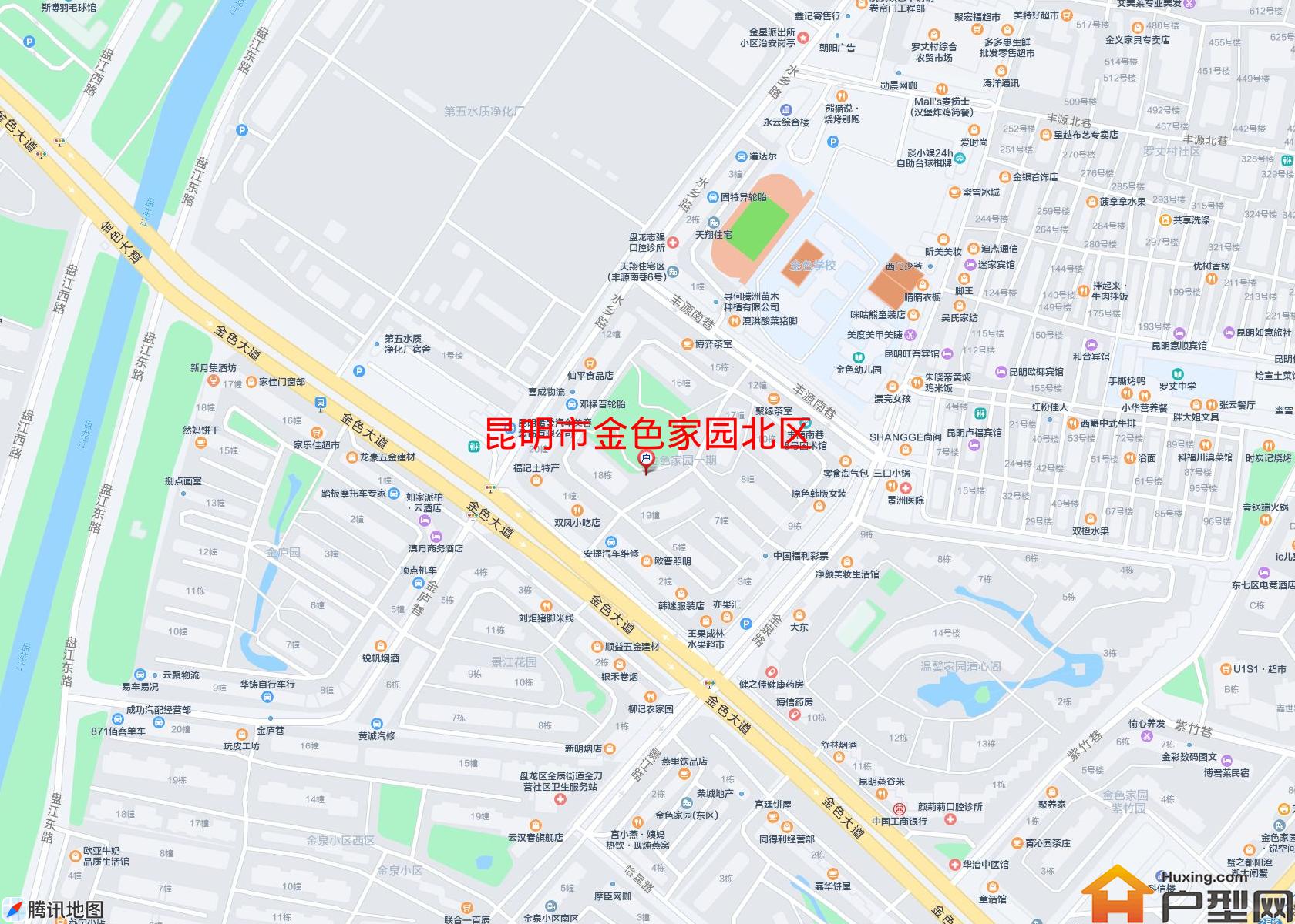 金色家园北区小区 - 户型网