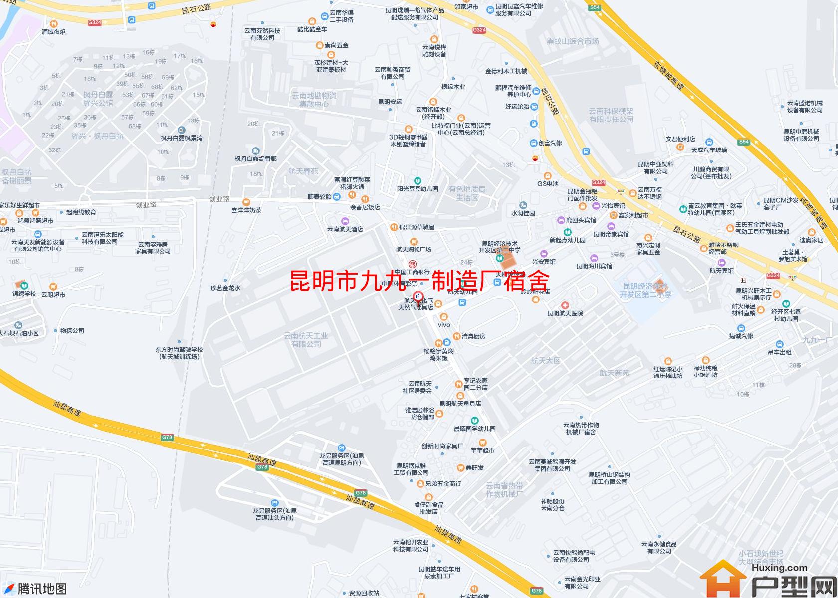九九一制造厂宿舍小区 - 户型网