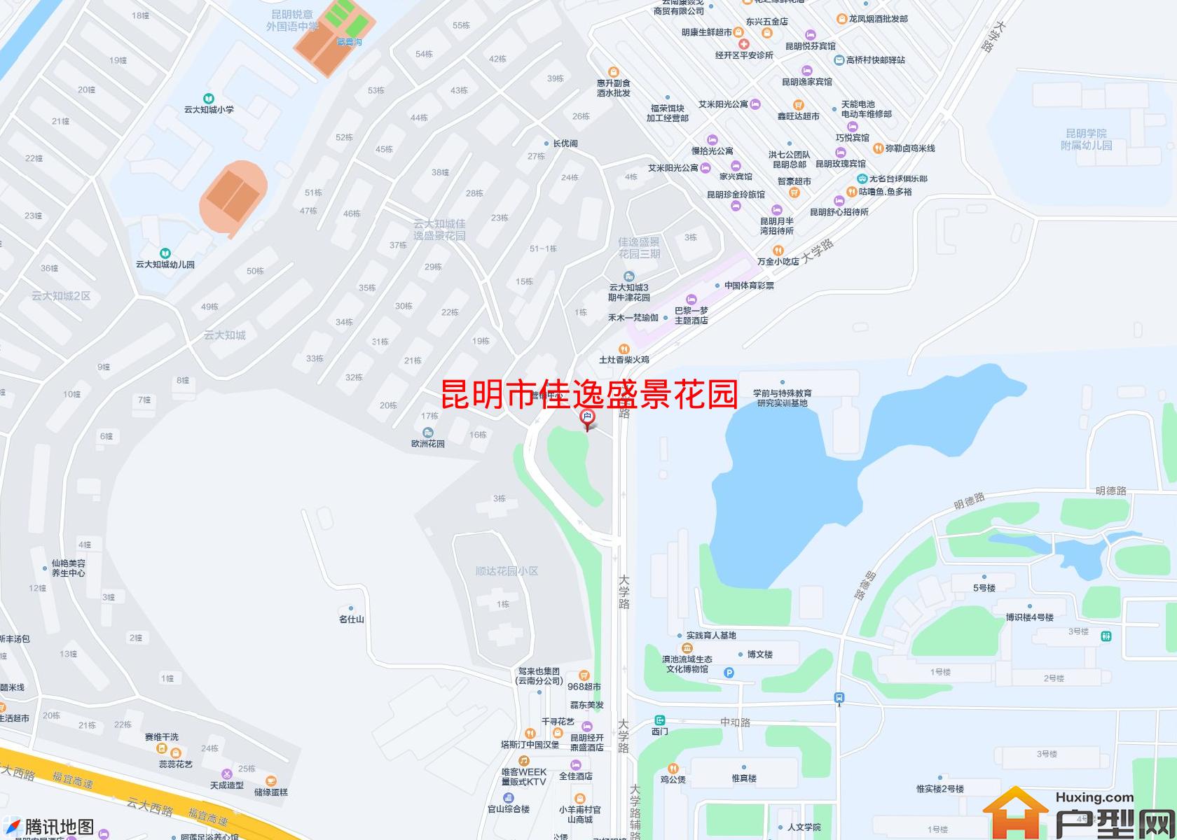 佳逸盛景花园小区 - 户型网
