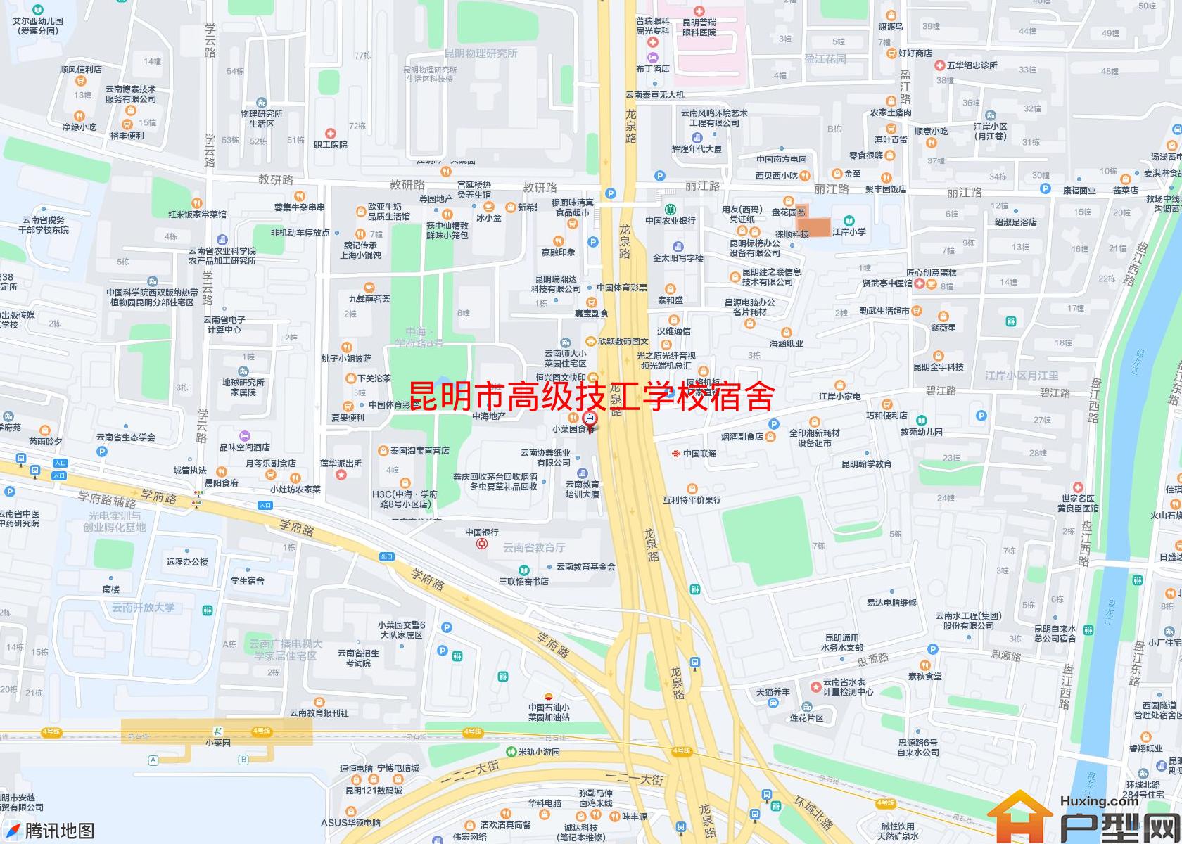 高级技工学校宿舍小区 - 户型网