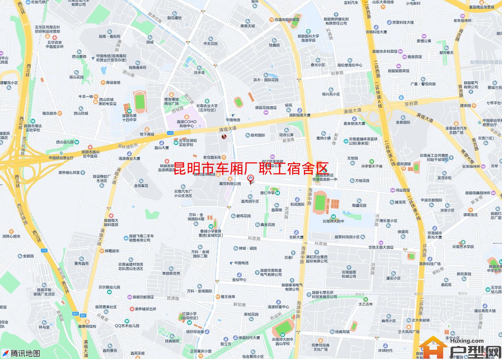 车厢厂职工宿舍区小区 - 户型网