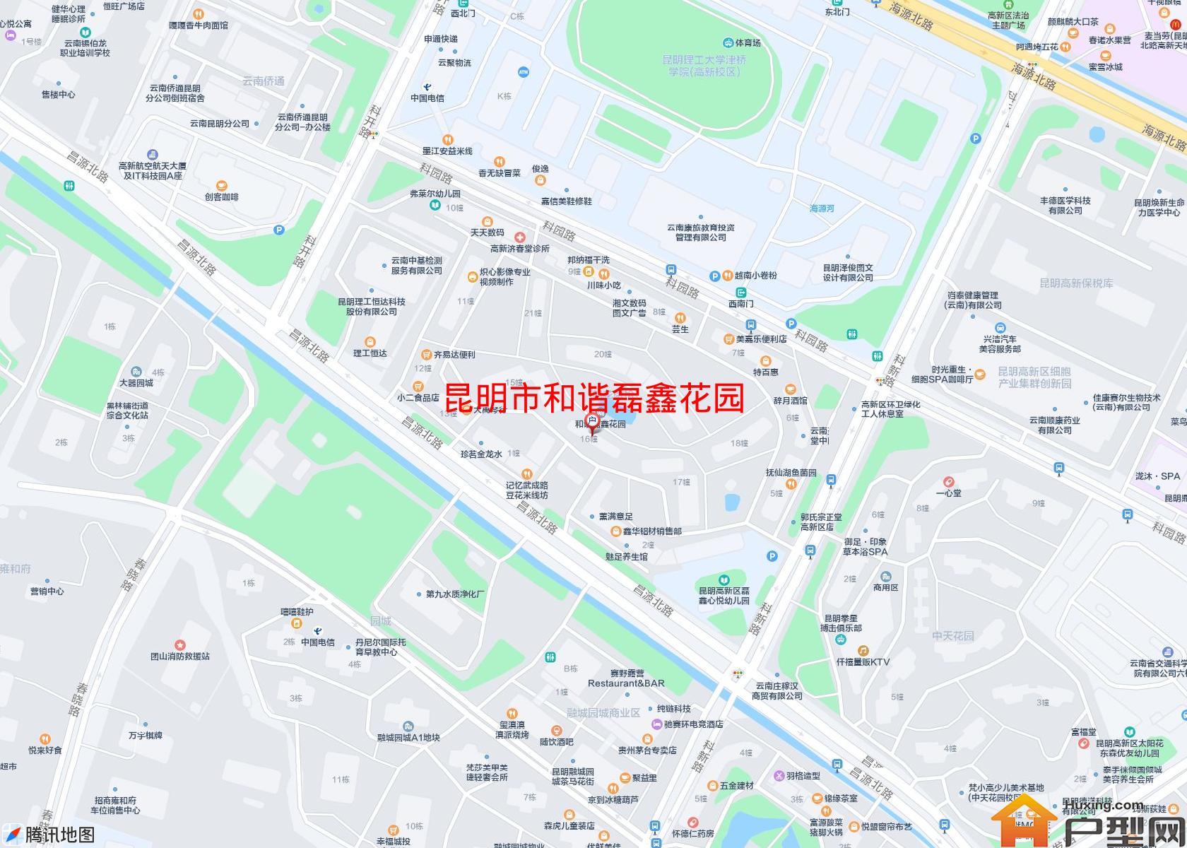 和谐磊鑫花园小区 - 户型网
