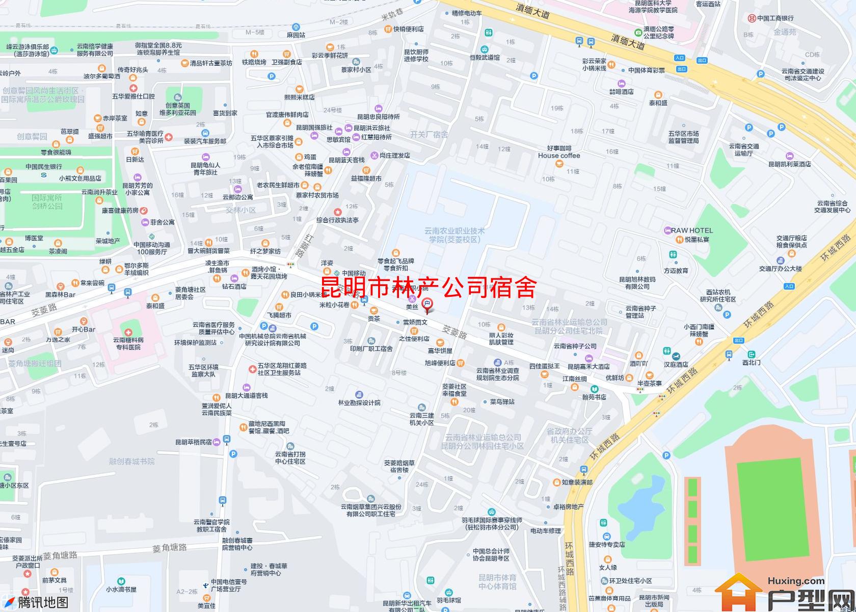 林产公司宿舍小区 - 户型网