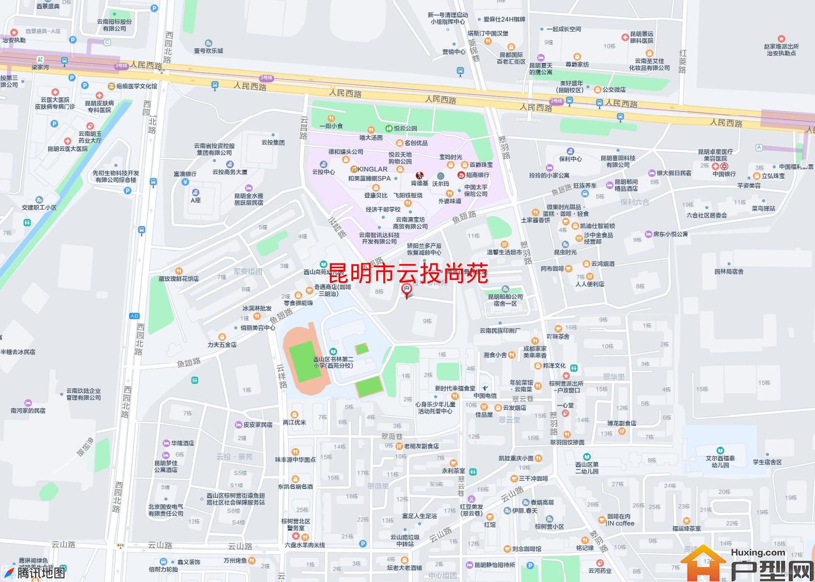 云投尚苑小区 - 户型网