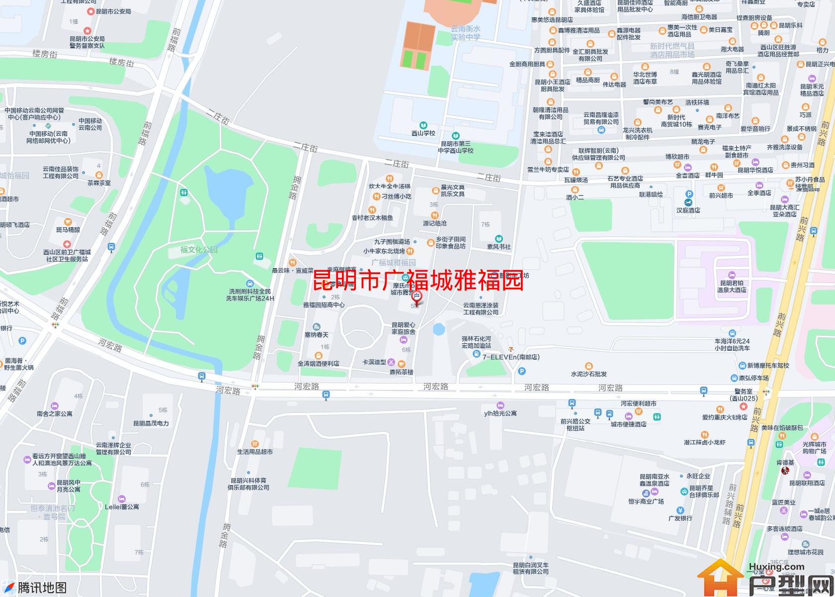 广福城雅福园小区 - 户型网