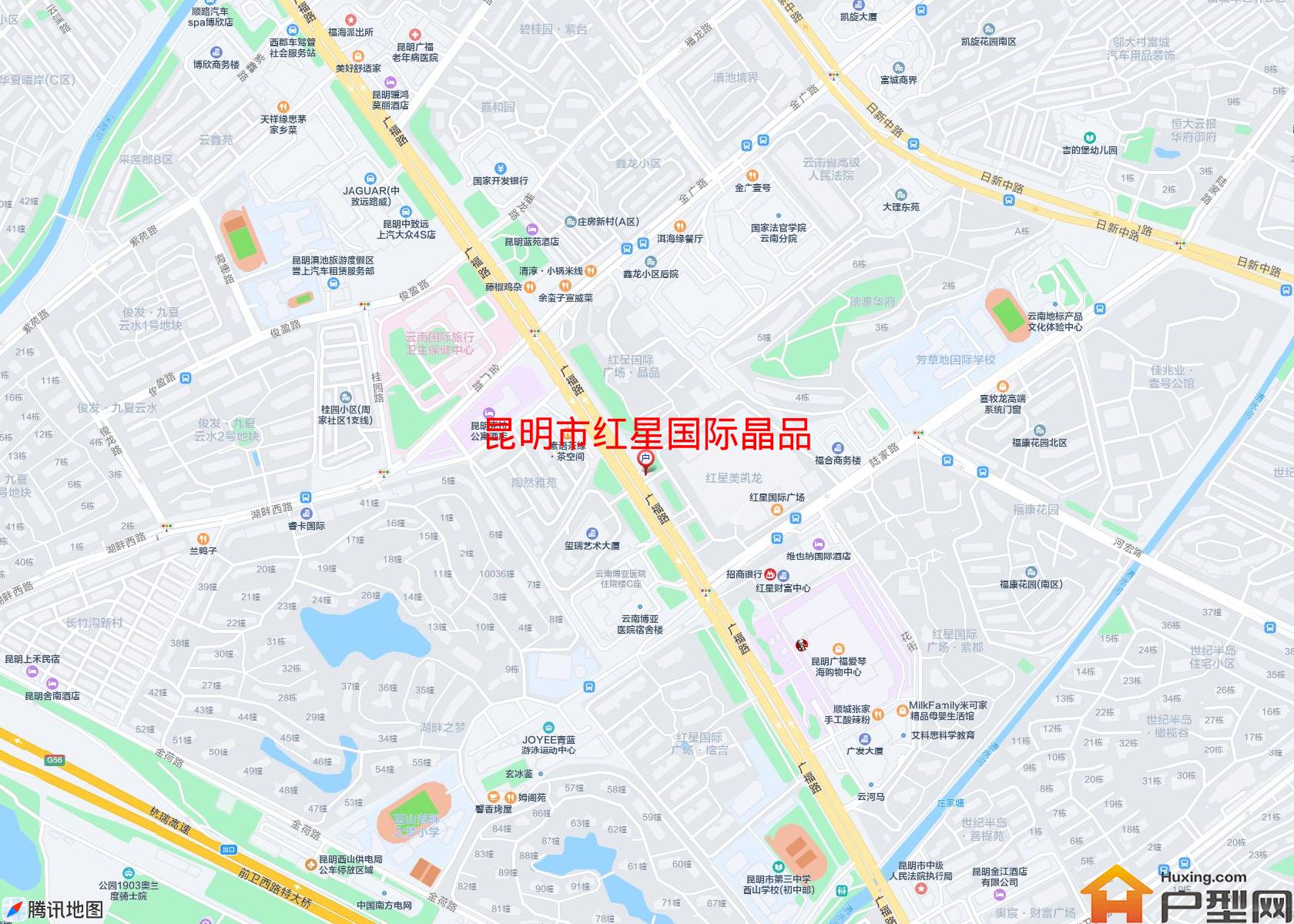 红星国际晶品小区 - 户型网