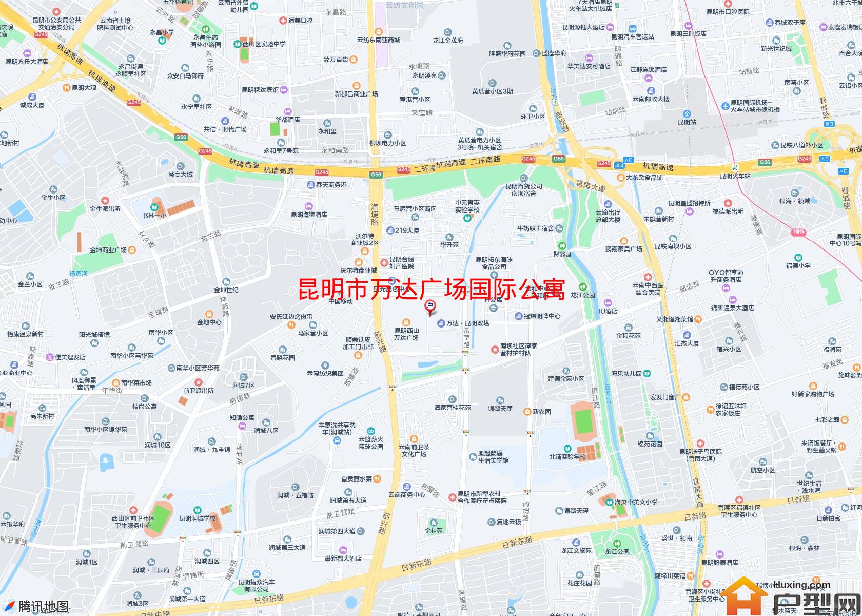 万达广场国际公寓小区 - 户型网