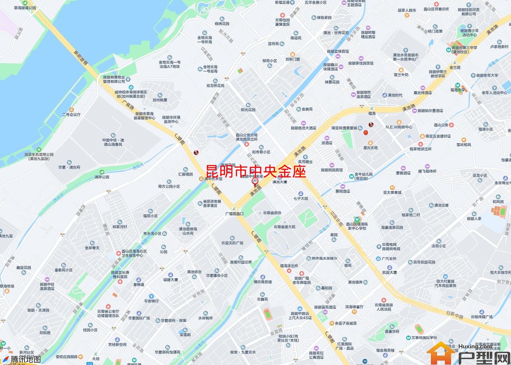 中央金座小区 - 户型网