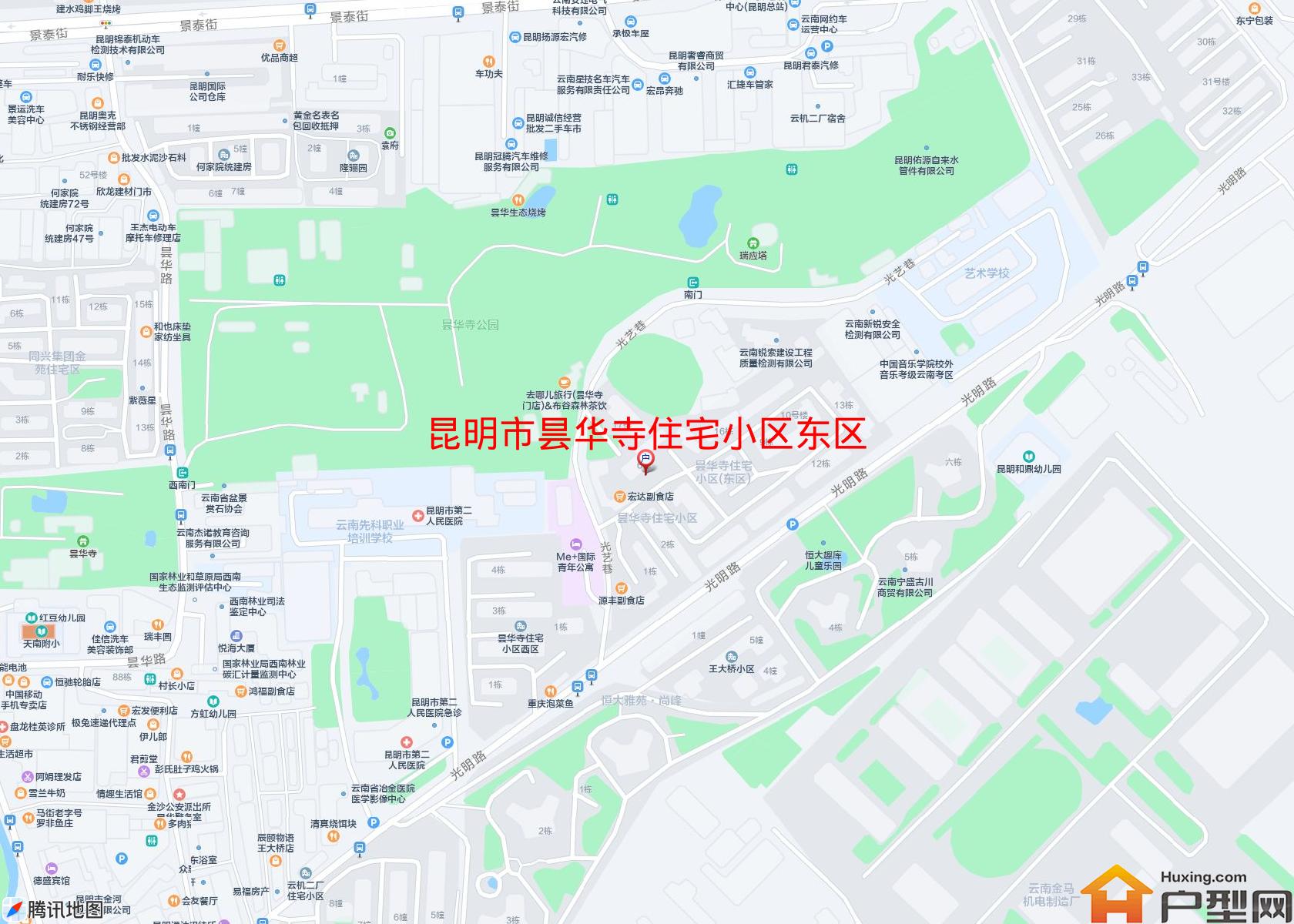 昙华寺住宅小区东区小区 - 户型网