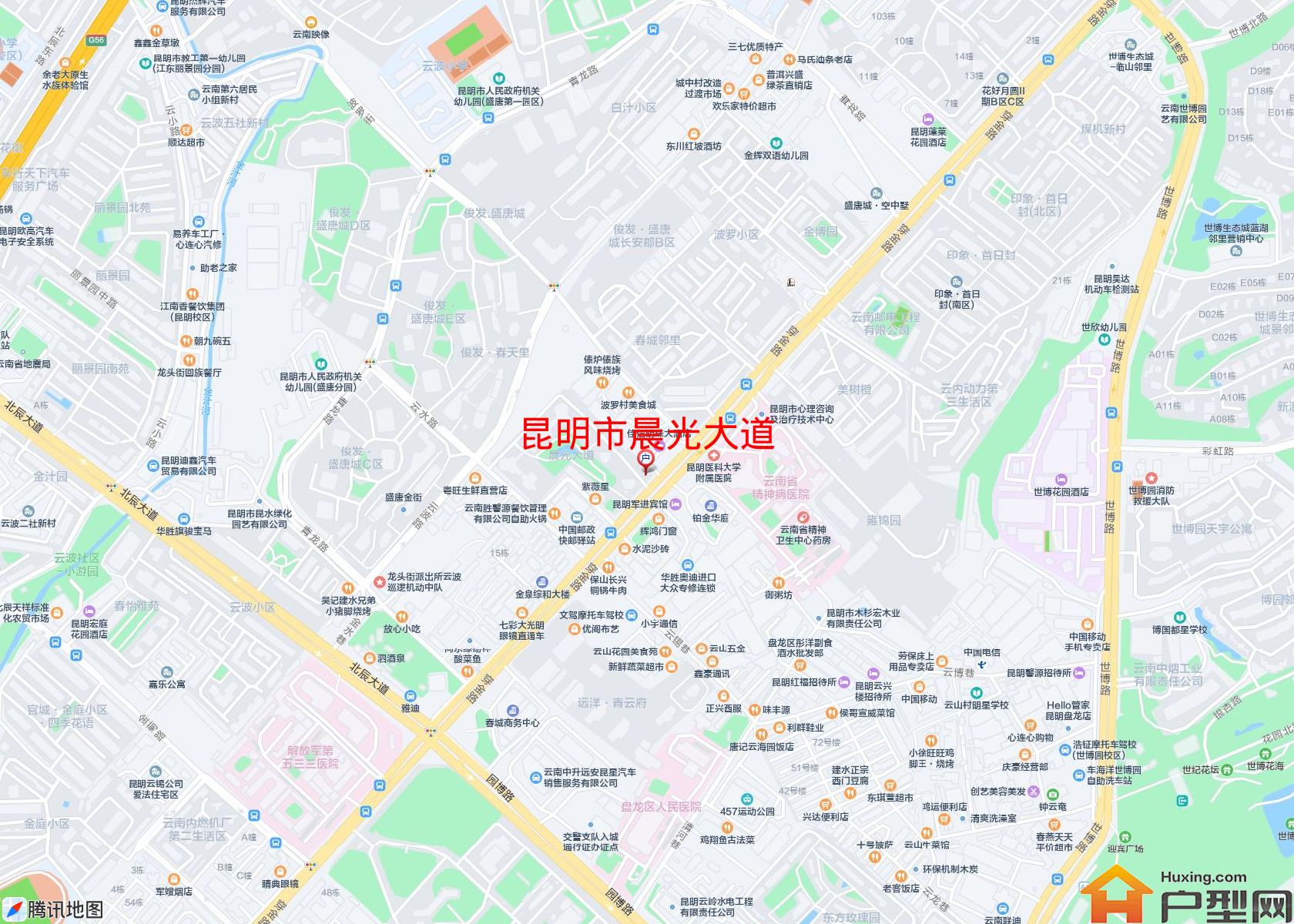 晨光大道小区 - 户型网
