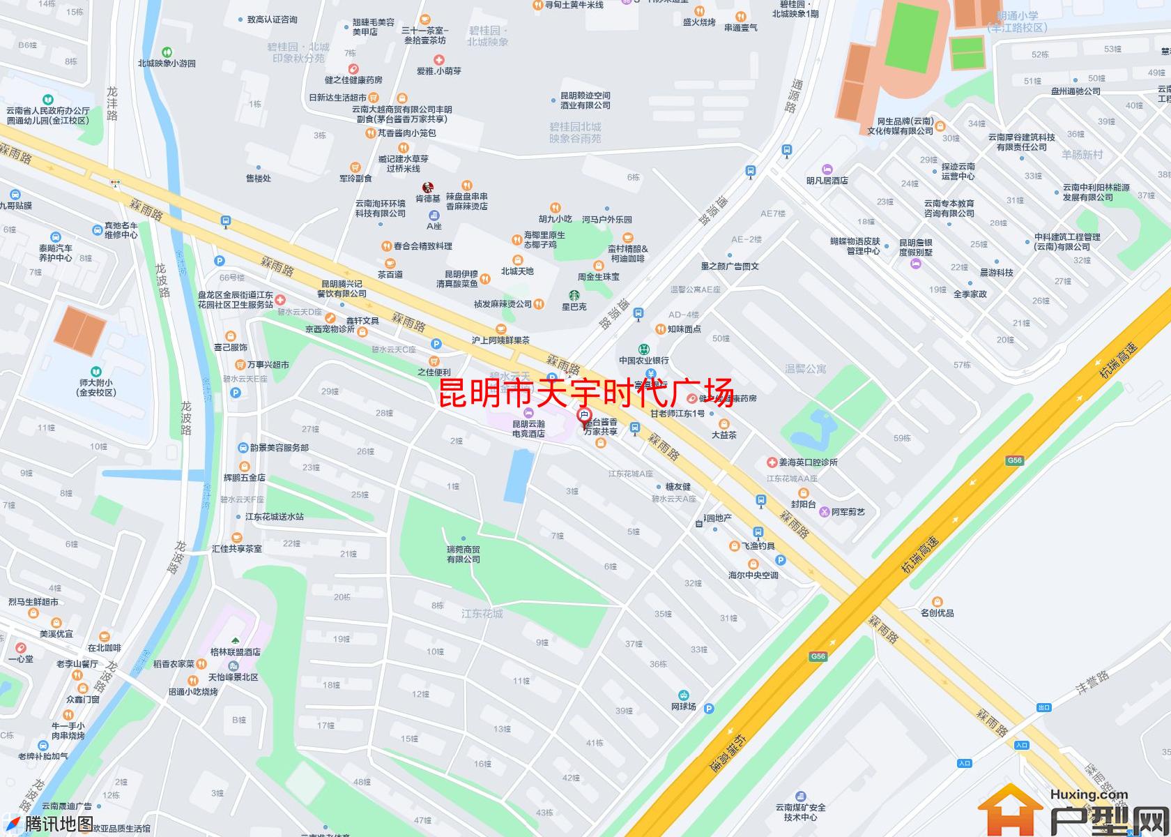天宇时代广场小区 - 户型网