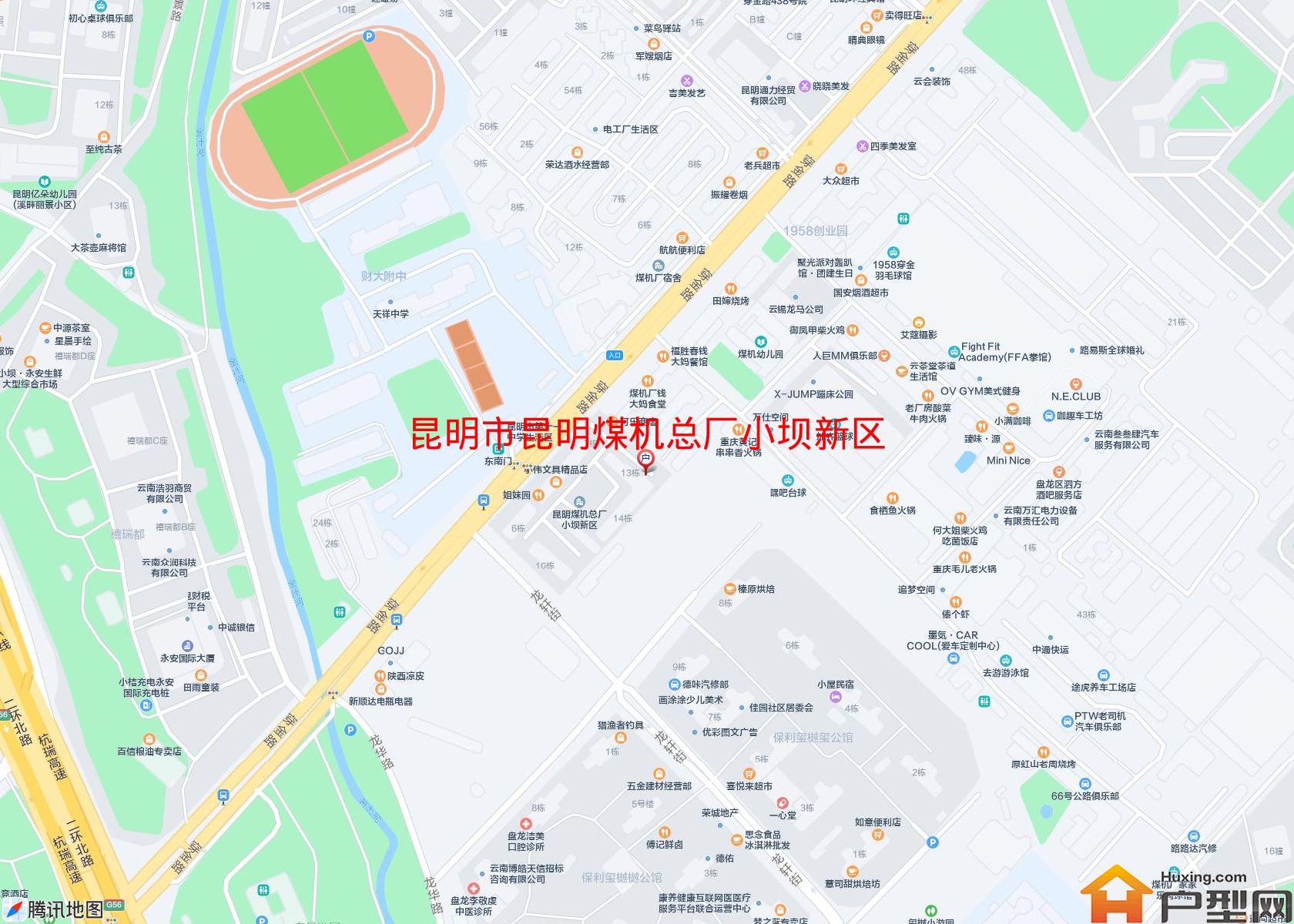 昆明煤机总厂小坝新区小区 - 户型网