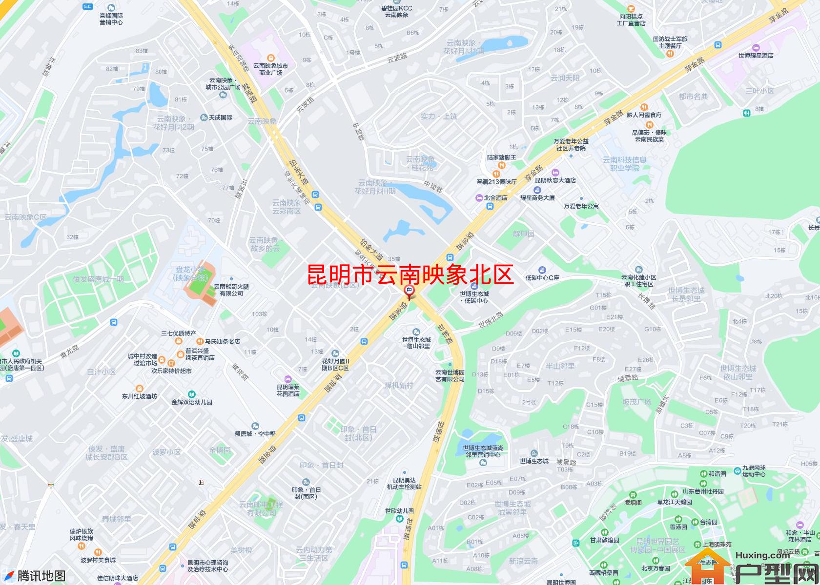 云南映象北区小区 - 户型网
