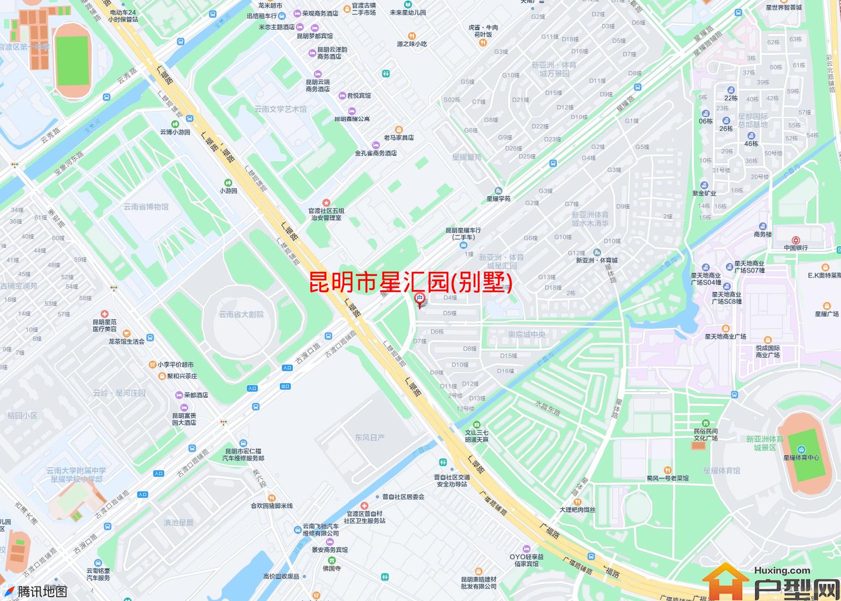 星汇园(别墅)小区 - 户型网