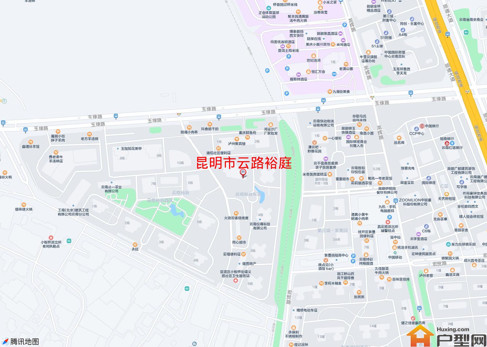 云路裕庭小区 - 户型网