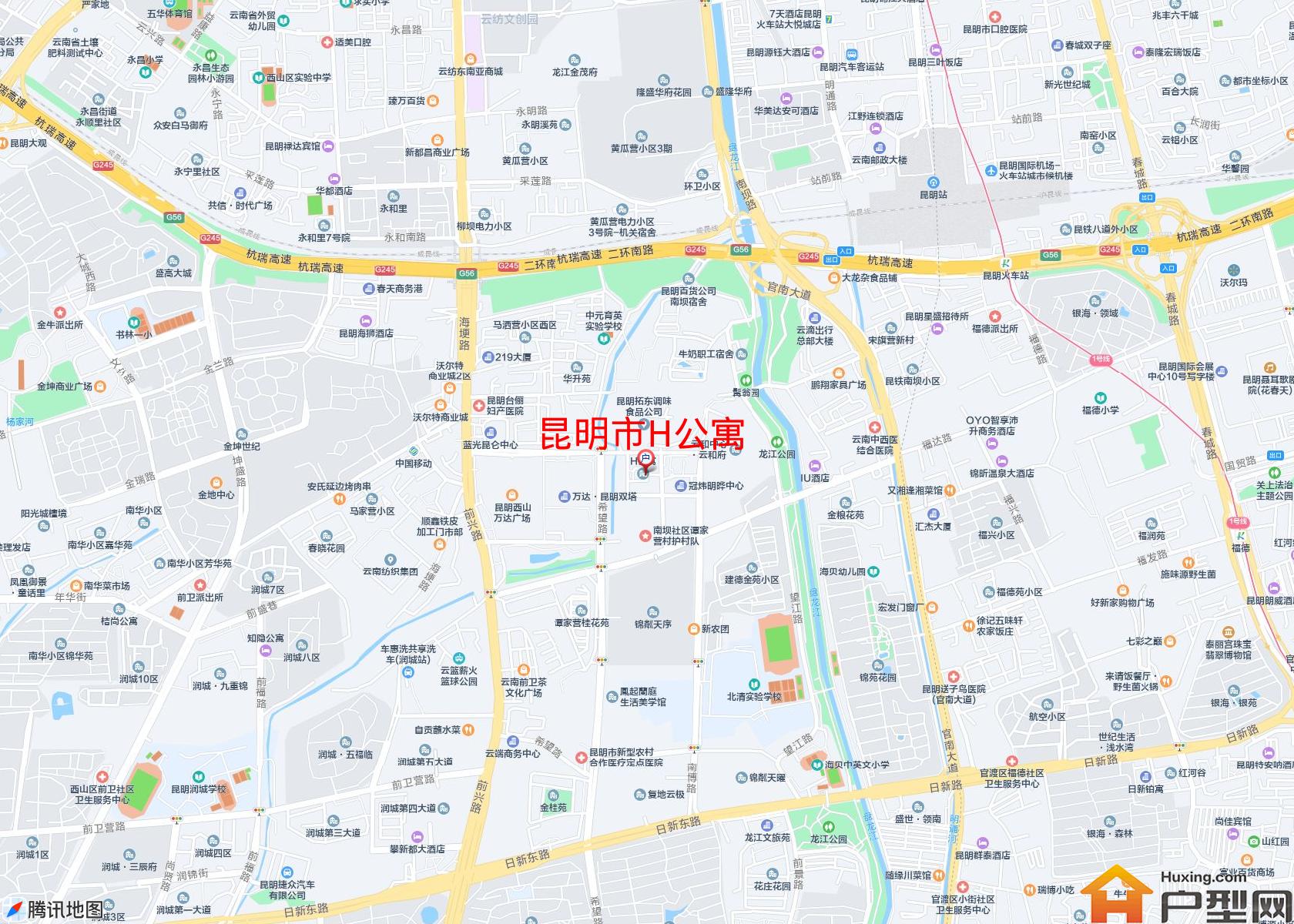 H公寓小区 - 户型网