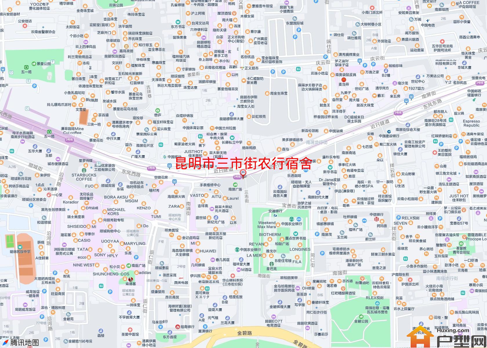 三市街农行宿舍小区 - 户型网
