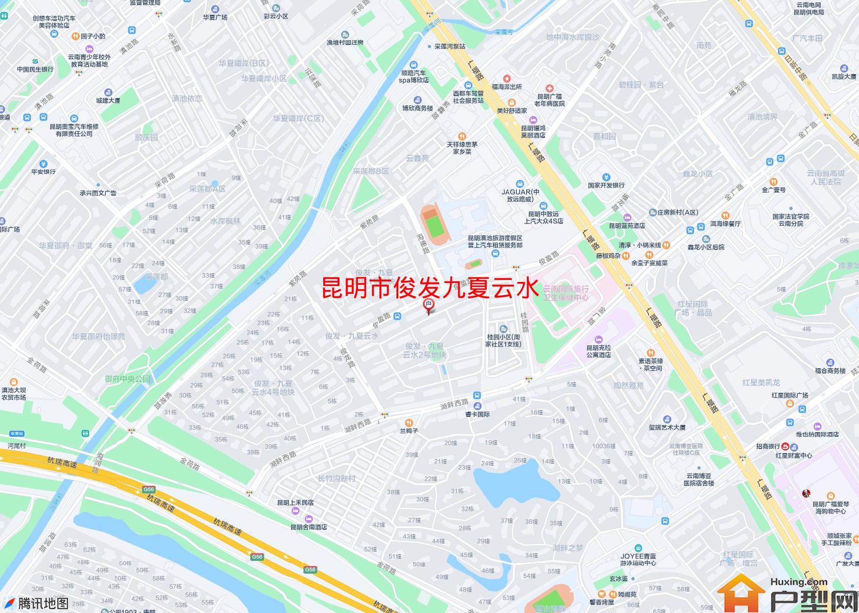 俊发九夏云水小区 - 户型网