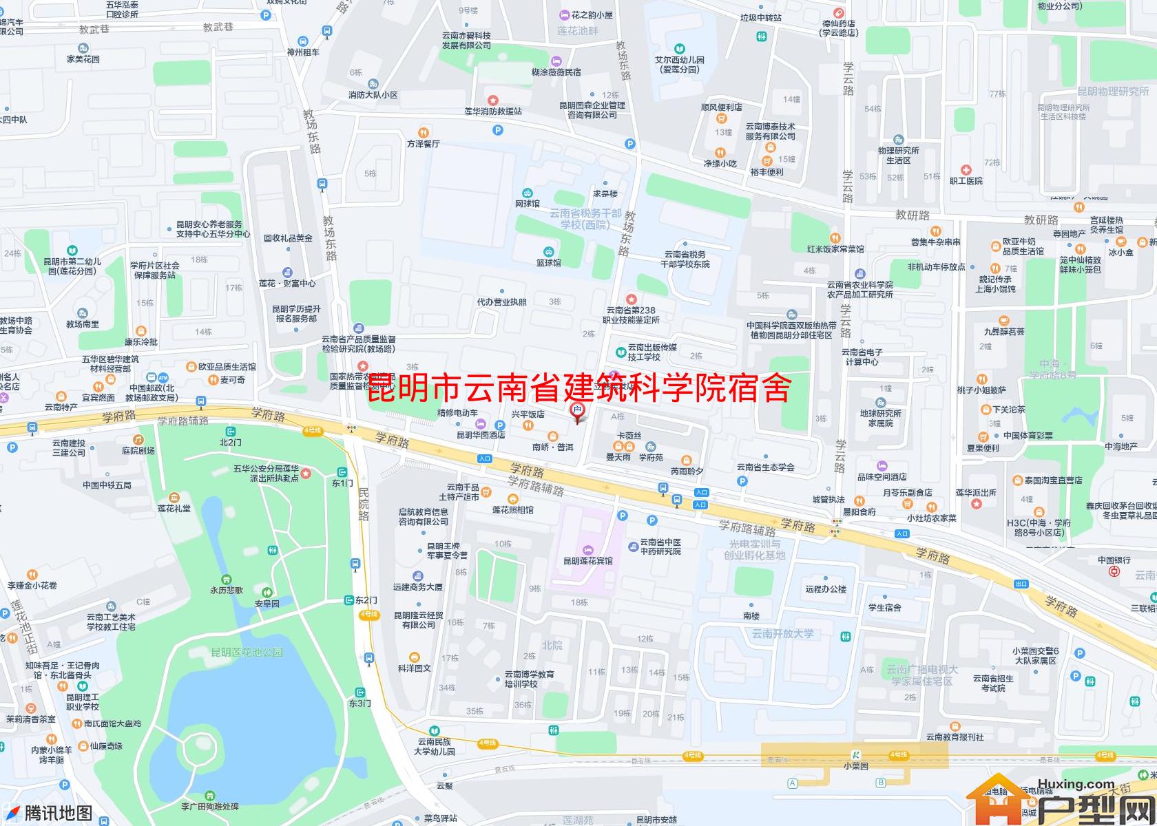云南省建筑科学院宿舍小区 - 户型网