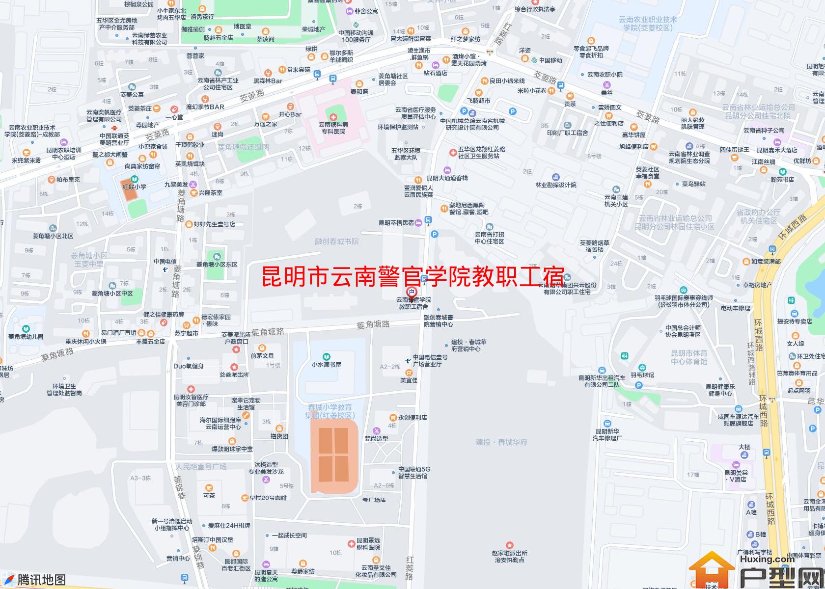 云南警官学院教职工宿舍小区 - 户型网