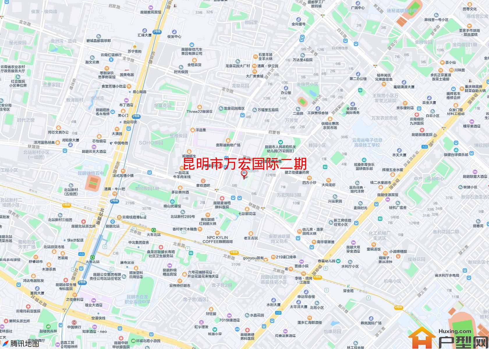 万宏国际二期小区 - 户型网